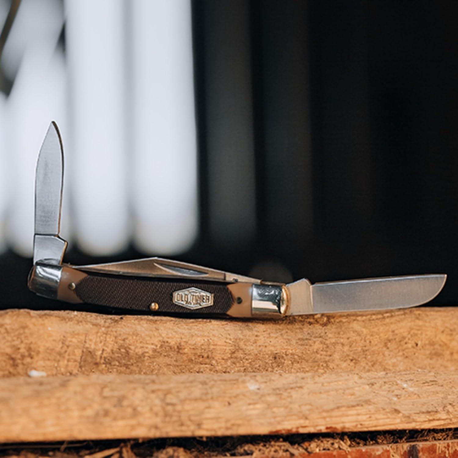 Cuchillo Plegable Old Timer 34OT Middleman 14.5cm Acero Inoxidable