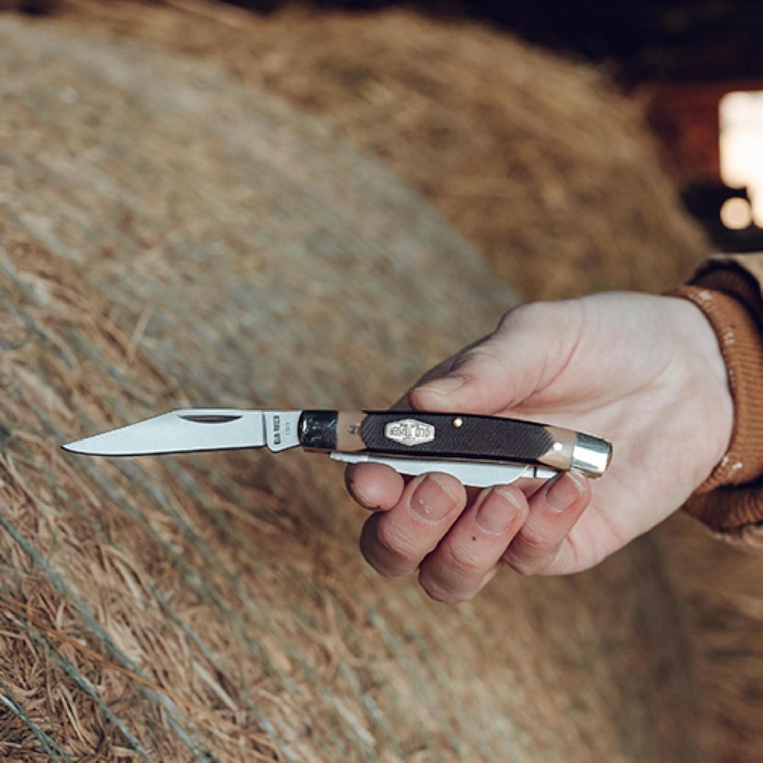 Cuchillo Plegable Old Timer 34OT Middleman 14.5cm Acero Inoxidable