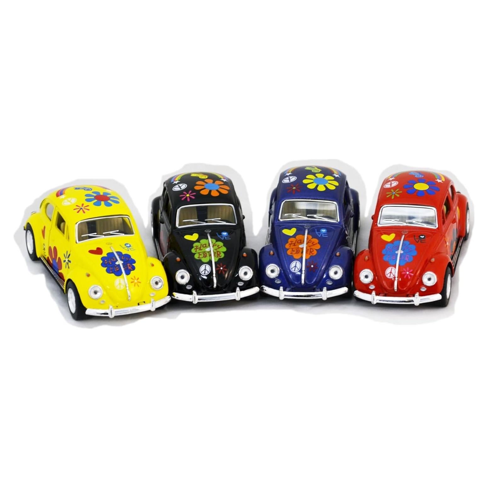 Modelo Volkswagen Beetle 1967 KiNSMART 1:32 Metal Fundido