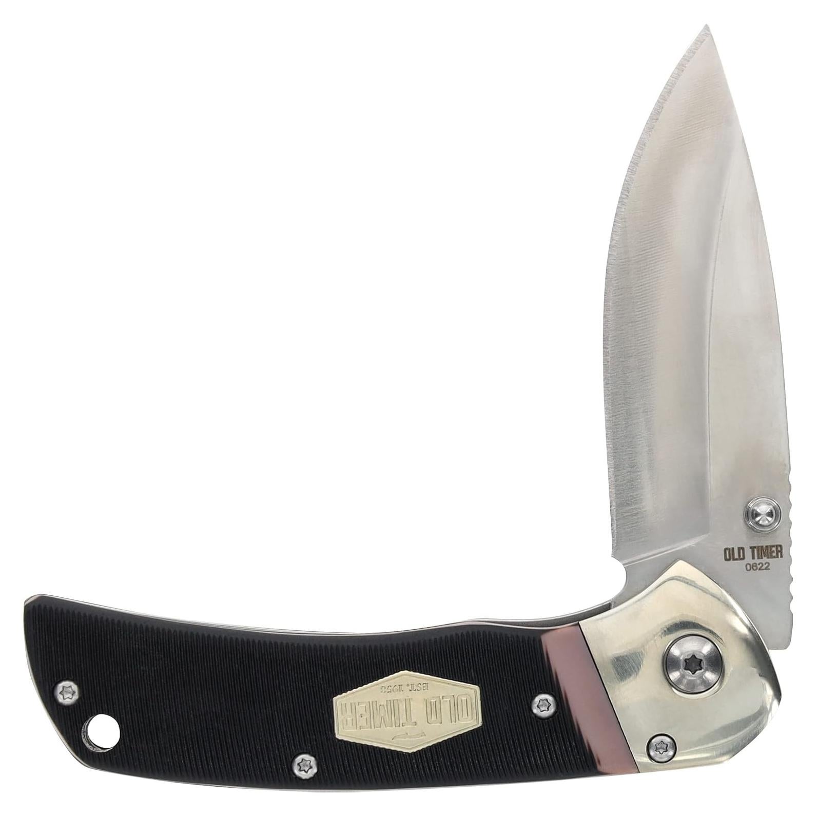 Cuchillo Old Timer 902OT de Acero Inoxidable 17.5 cm Negro