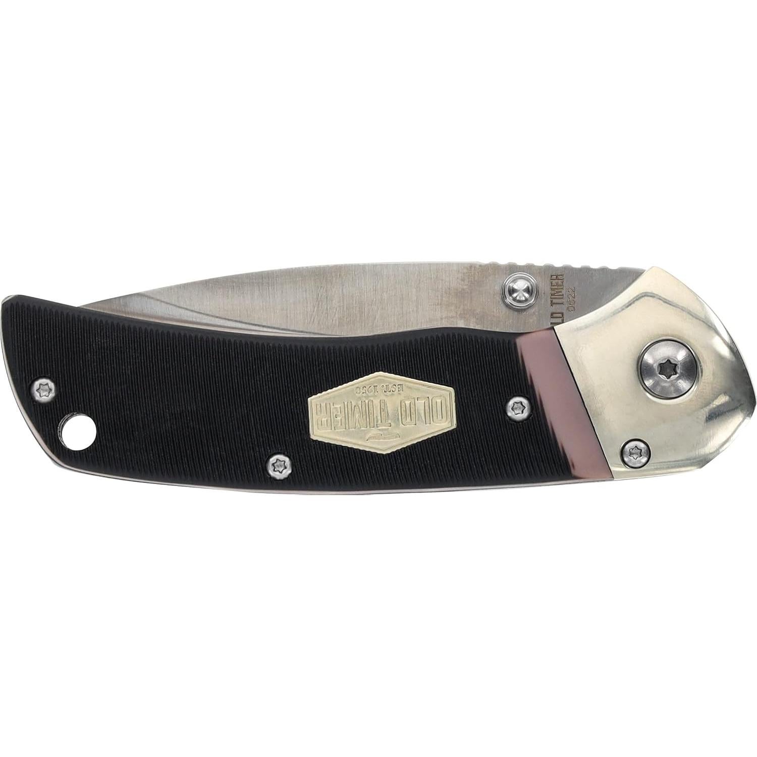 Cuchillo Old Timer 902OT de Acero Inoxidable 17.5 cm Negro