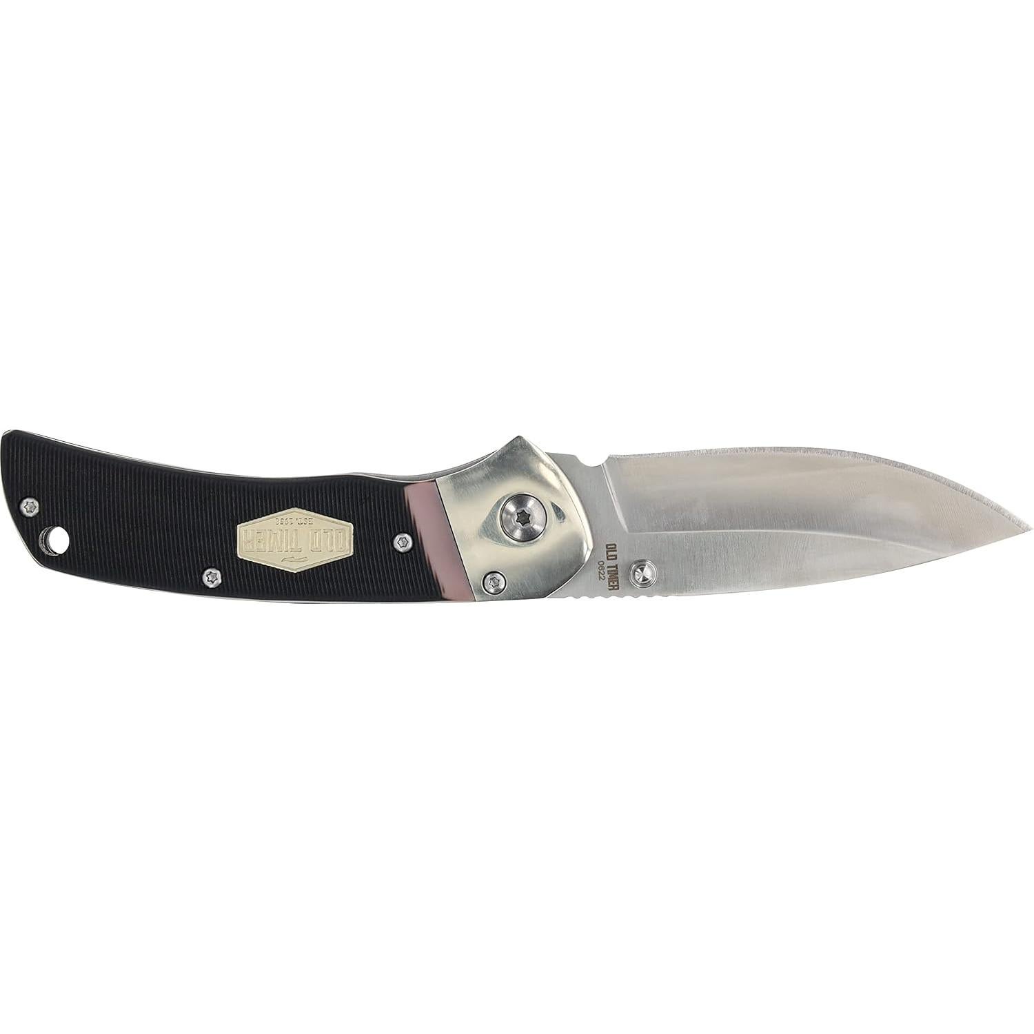 Cuchillo Old Timer 902OT de Acero Inoxidable 17.5 cm Negro