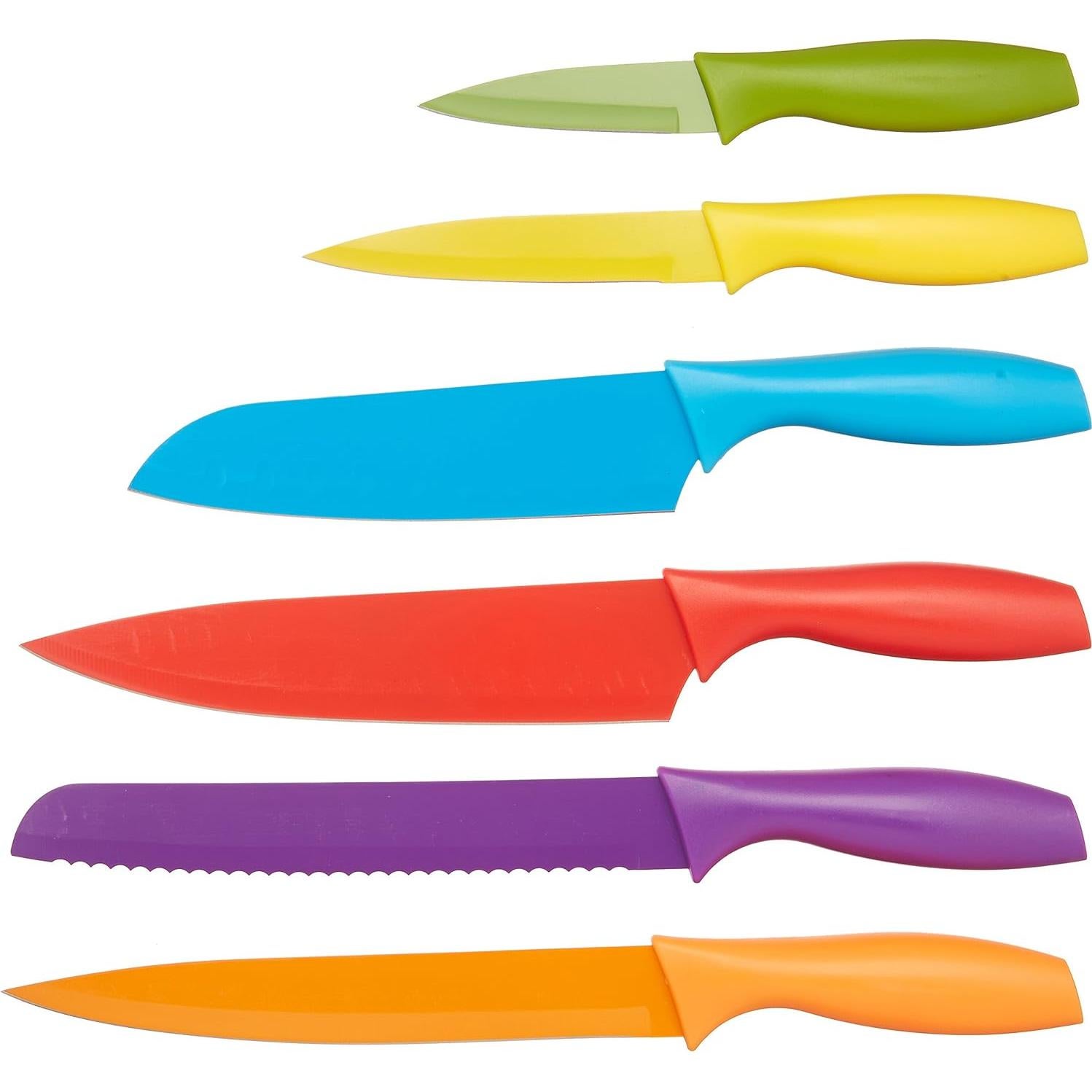 Juego de cuchillos de cocina 12 piezas Amazon Basics