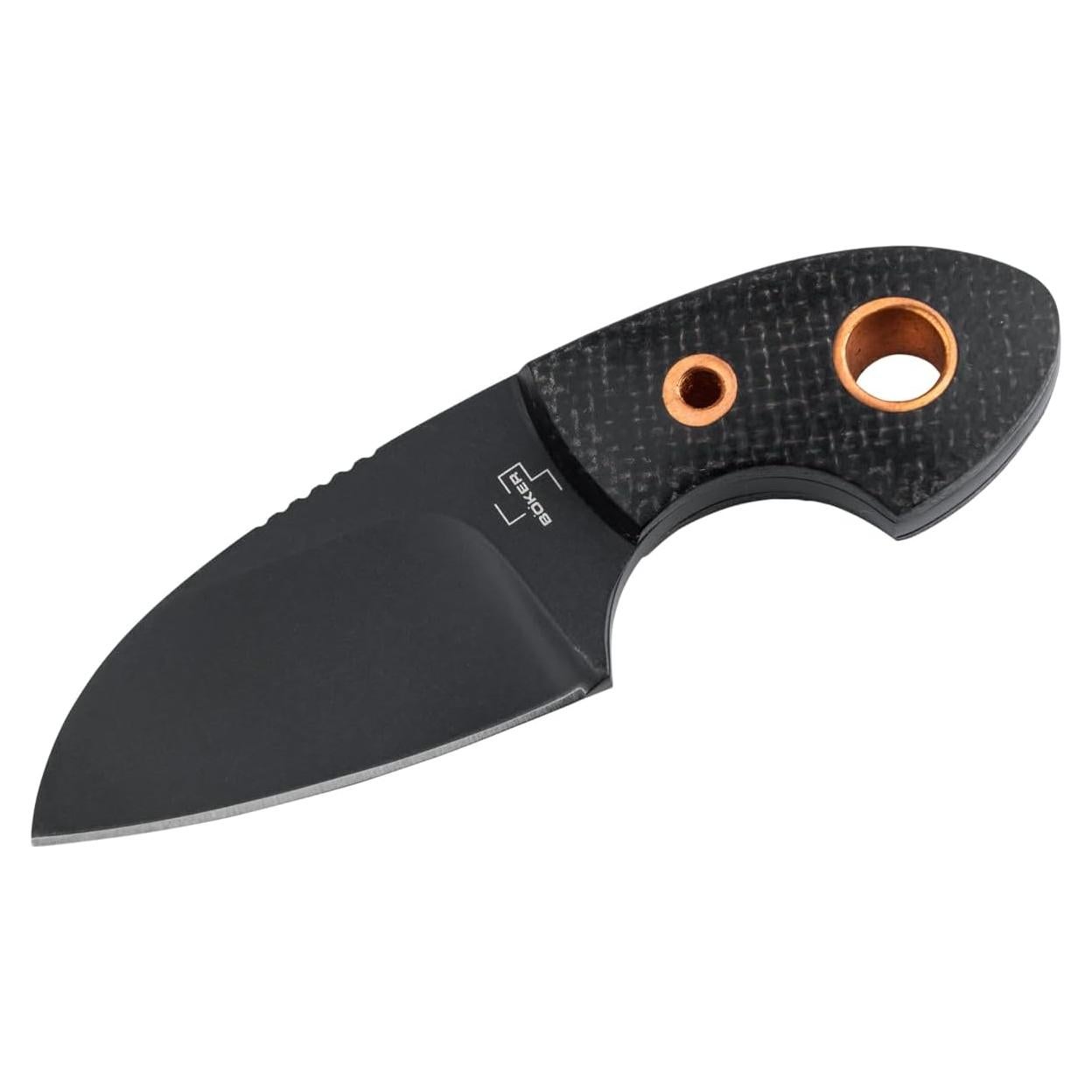 Cuchillo EDC BÖKER PLUS Gnome Negro D2 con Funda Kydex