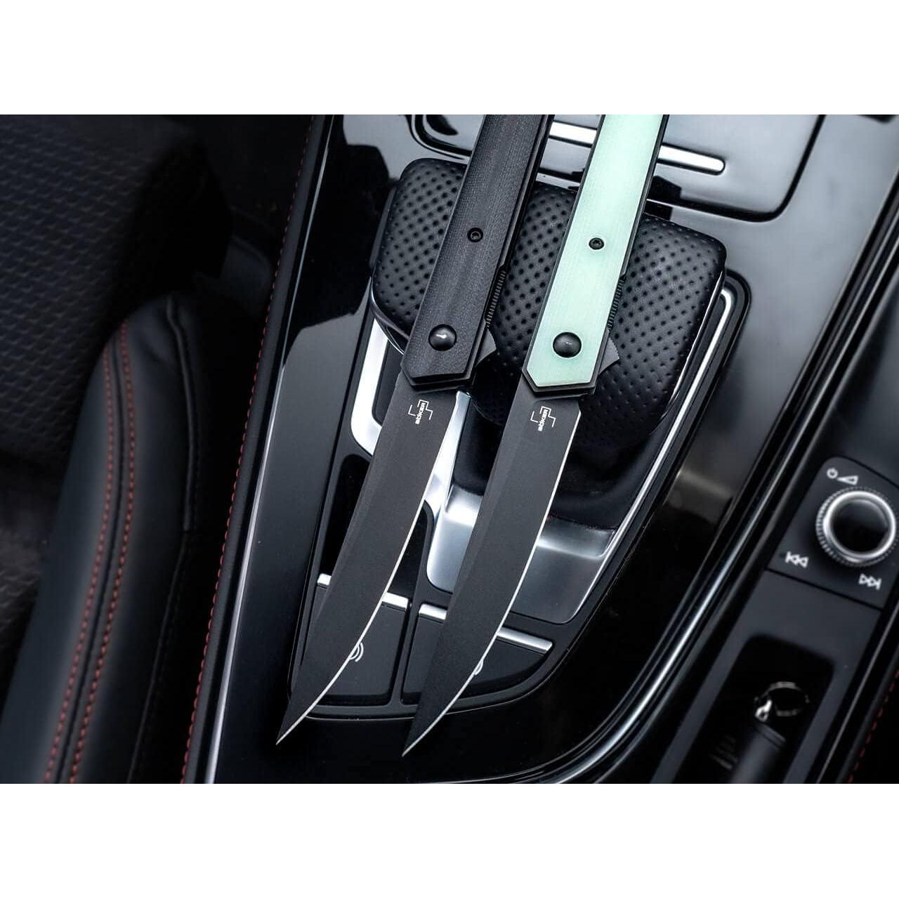 Cuchillo de bolsillo BÖKER PLUS Kwaiken Air Jade EDC 9cm