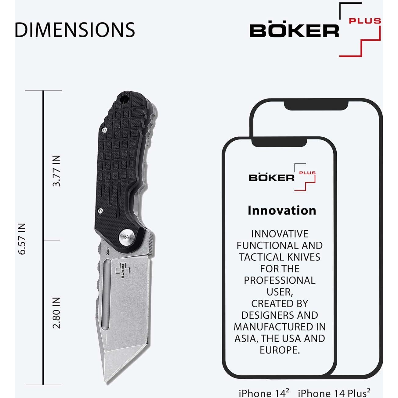 Cataclyst Damascus pocket knife - EDC Flipper Knife with Damascus blade 110 layers - elegant folding knife with clip - sharp - gentleman - in case & gift box