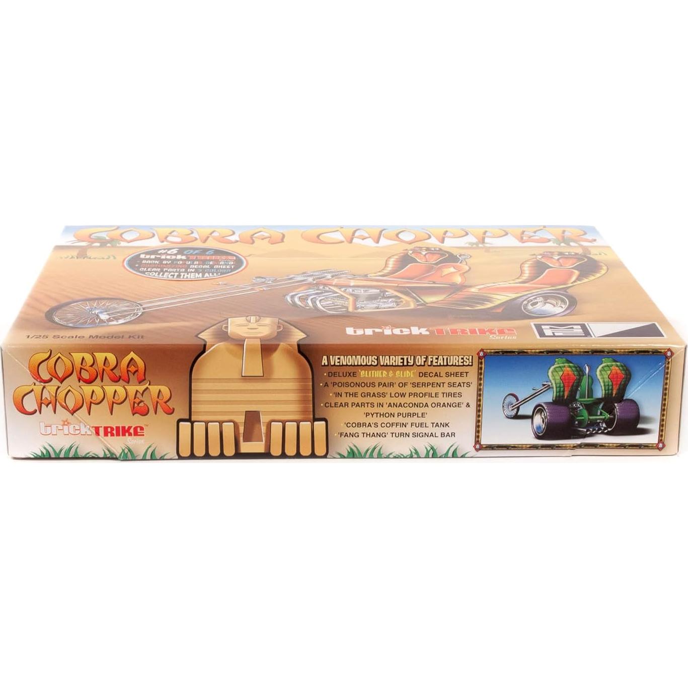 Kit de Modelo Cobra Chopper MPC 1:25 con Calcomanías