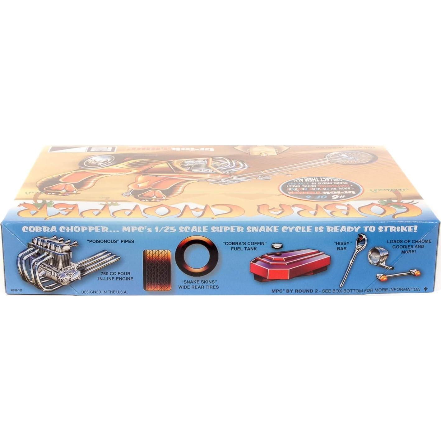 Kit de Modelo Cobra Chopper MPC 1:25 con Calcomanías