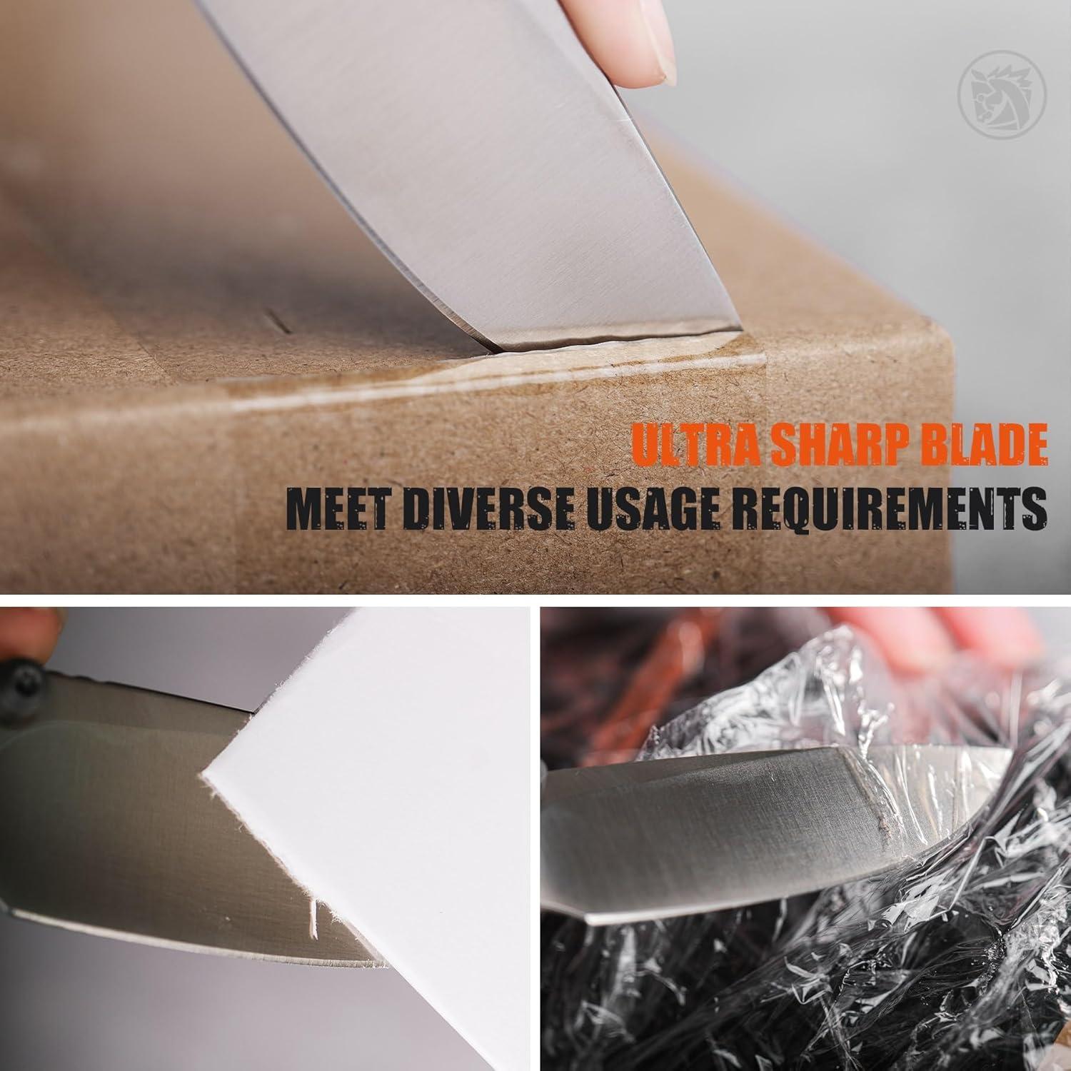 Cuchillo de bolsillo Vosteed Marten 7.57 cm 154CM Plegable