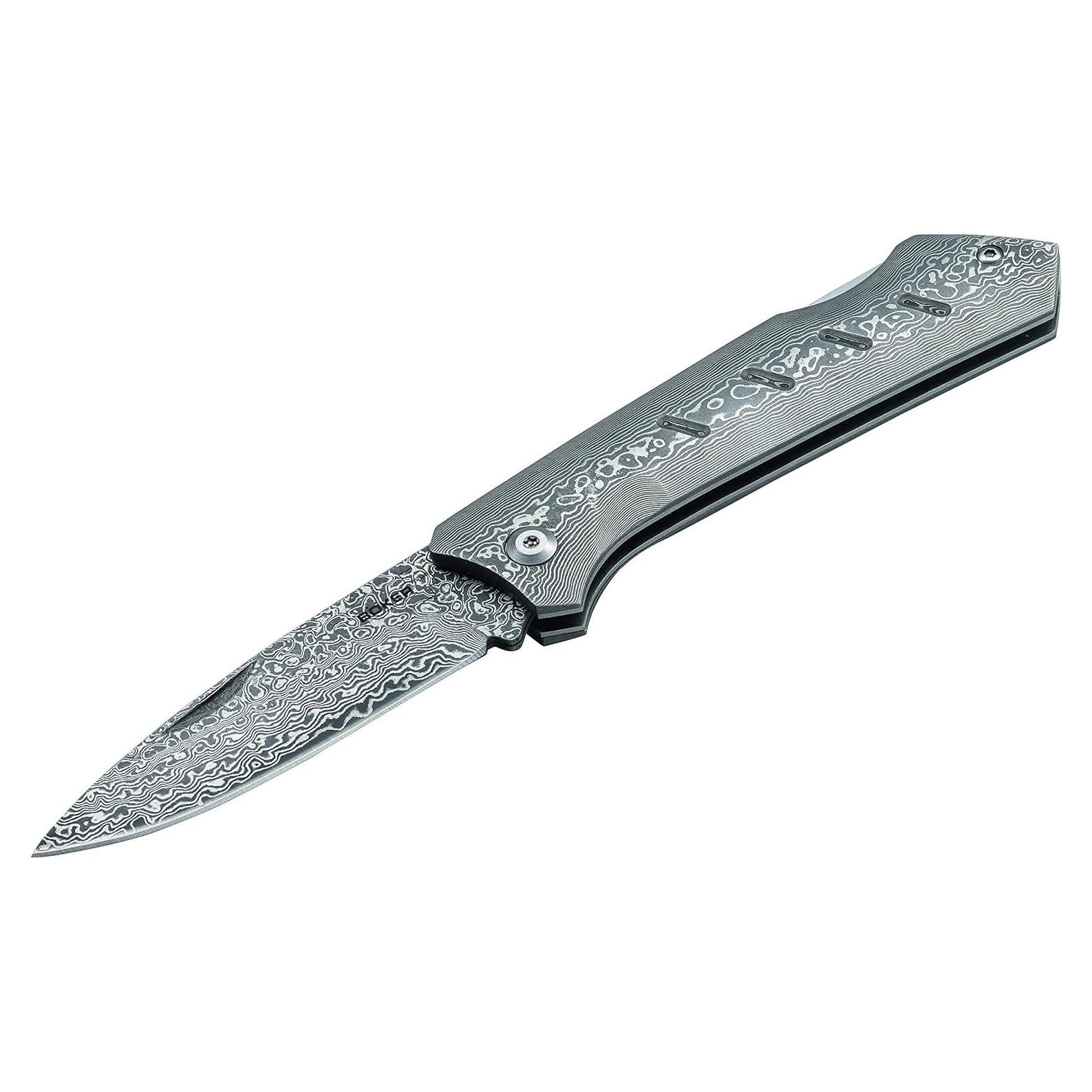 Cuchillo de bolsillo Boker Plus Dominator Damasco 8.57 cm