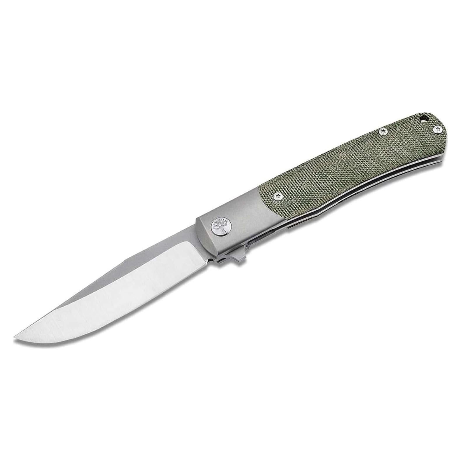 Cuchillo Plegable BÖKER TRPPR Micarta MagnaCut 8.2cm Verde