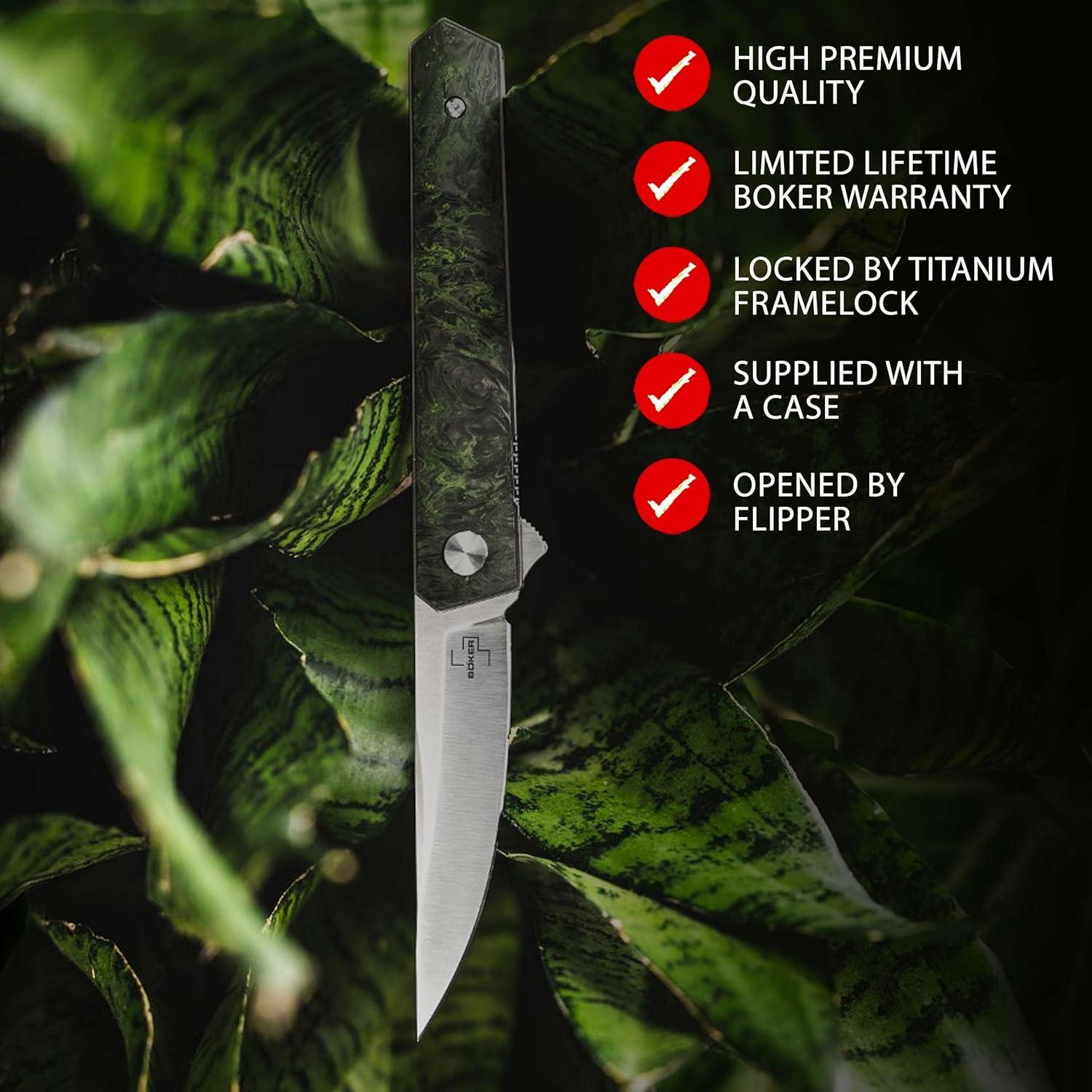 Cuchillo Plegable BÖKER PLUS Kwaiken Mini Limited EDC 18.48 cm