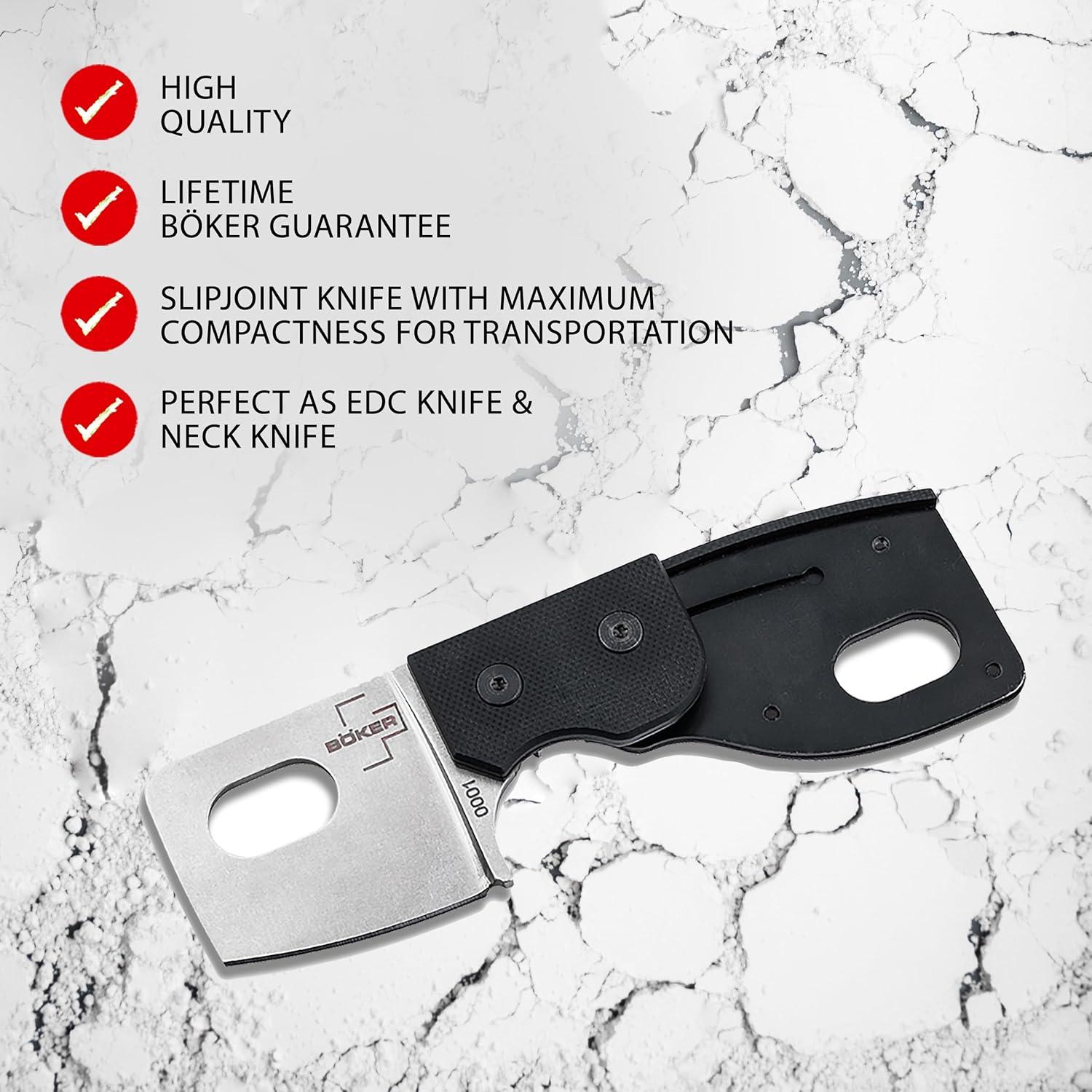 Cuchillo EDC Plegable BÖKER PLUS Sprocket D2 13.21 cm Negro