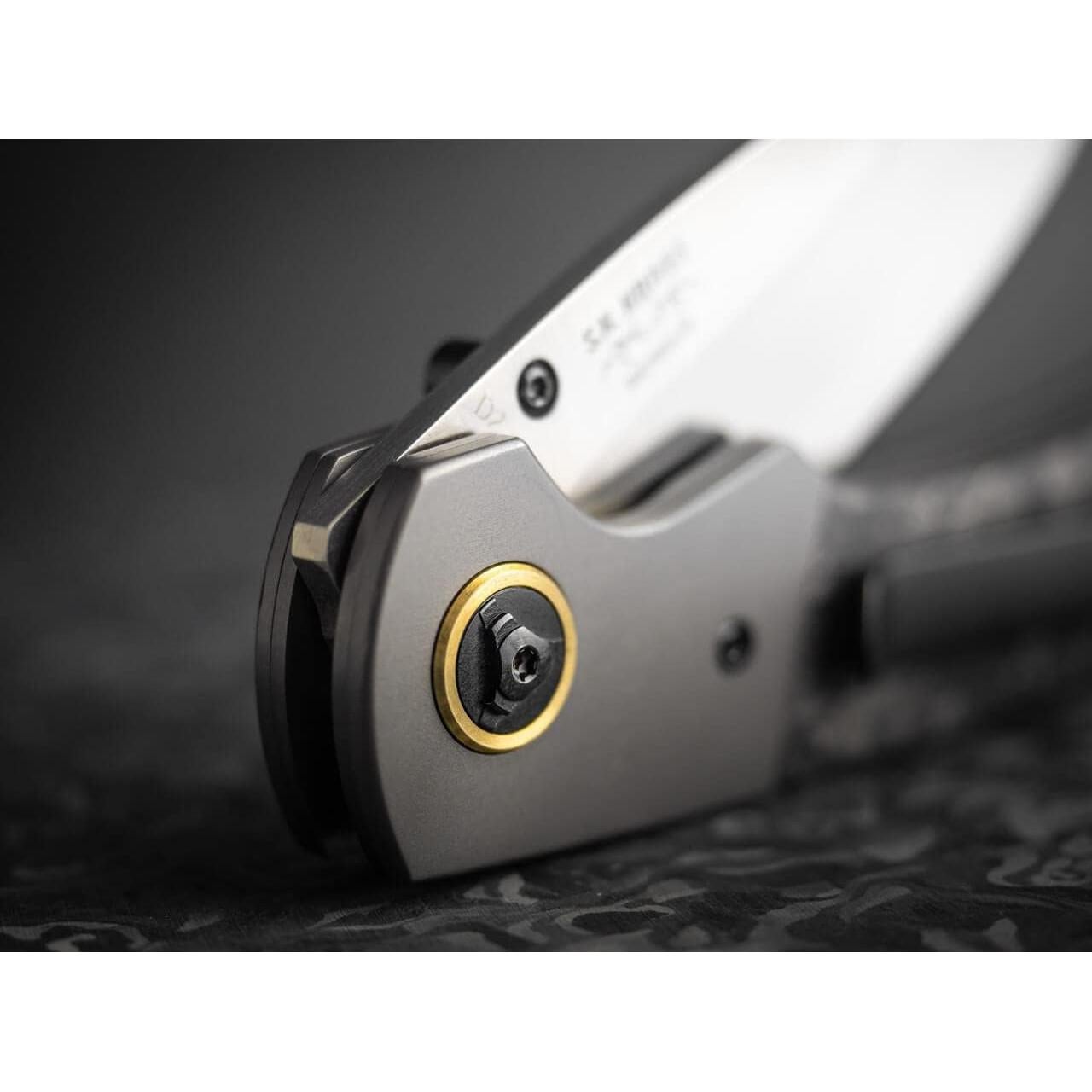 Cuchillo Plegable BÖKER PLUS Gulu Pro Marble Titanio 19.2cm