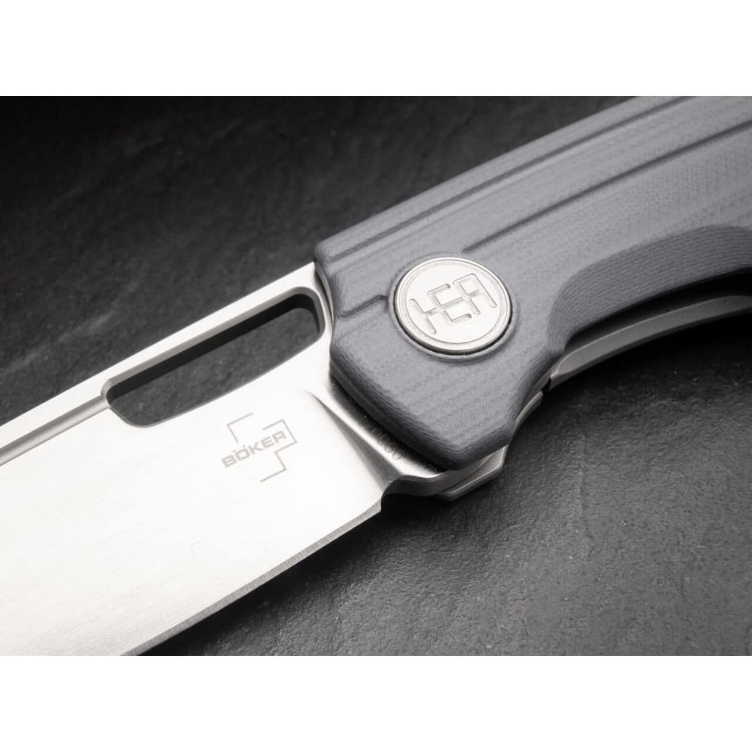 Cuchillo de bolsillo Boker Plus HEA Hunter - Hoja D2 7.29 cm