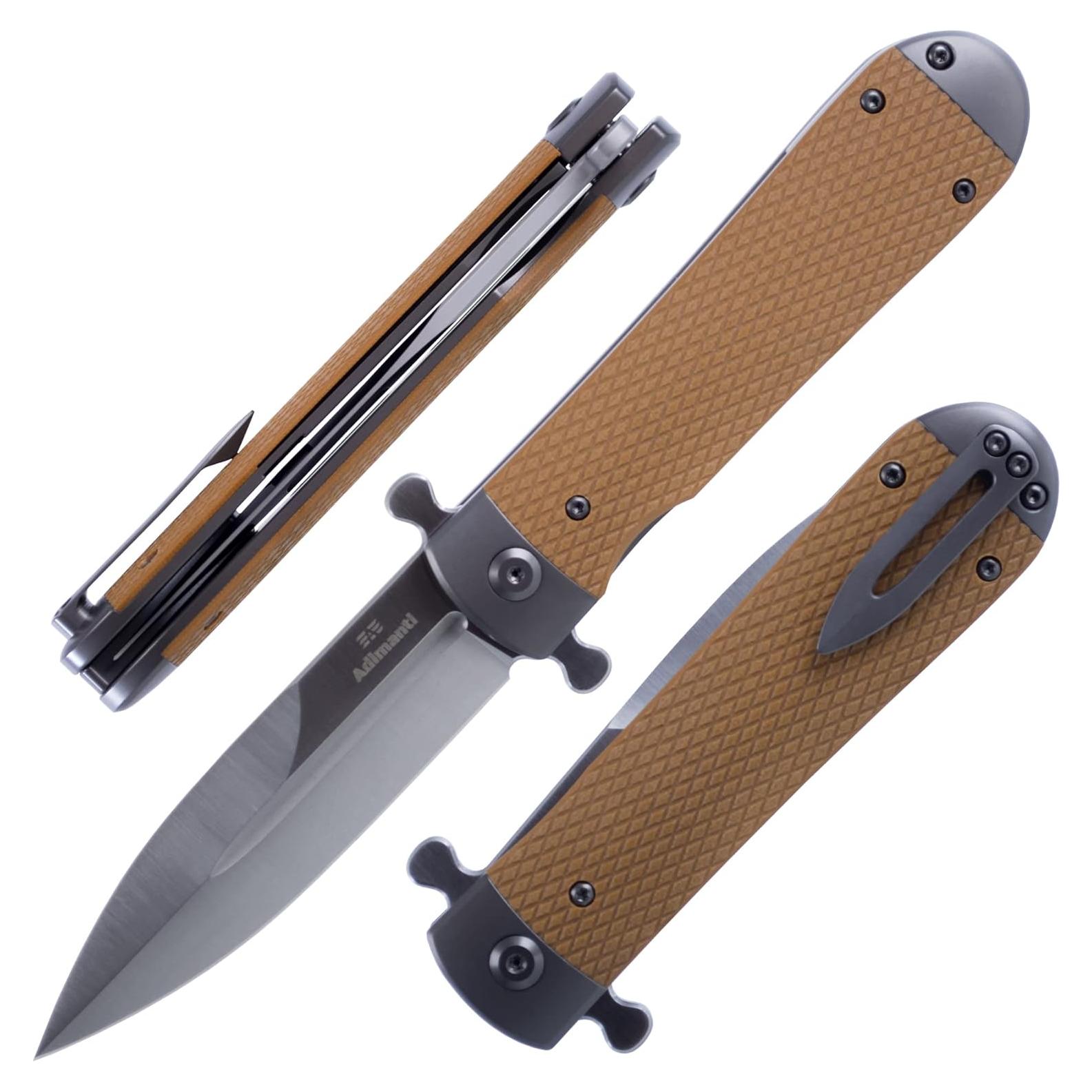 Cuchillo Plegable Firebird Samson-BR G10 Acero D2 Marrón