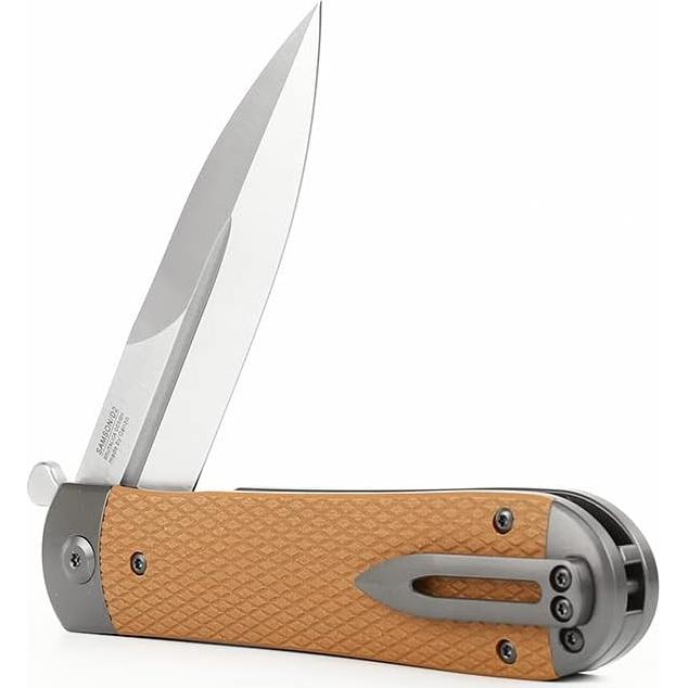 Cuchillo Plegable Firebird Samson-BR G10 Acero D2 Marrón