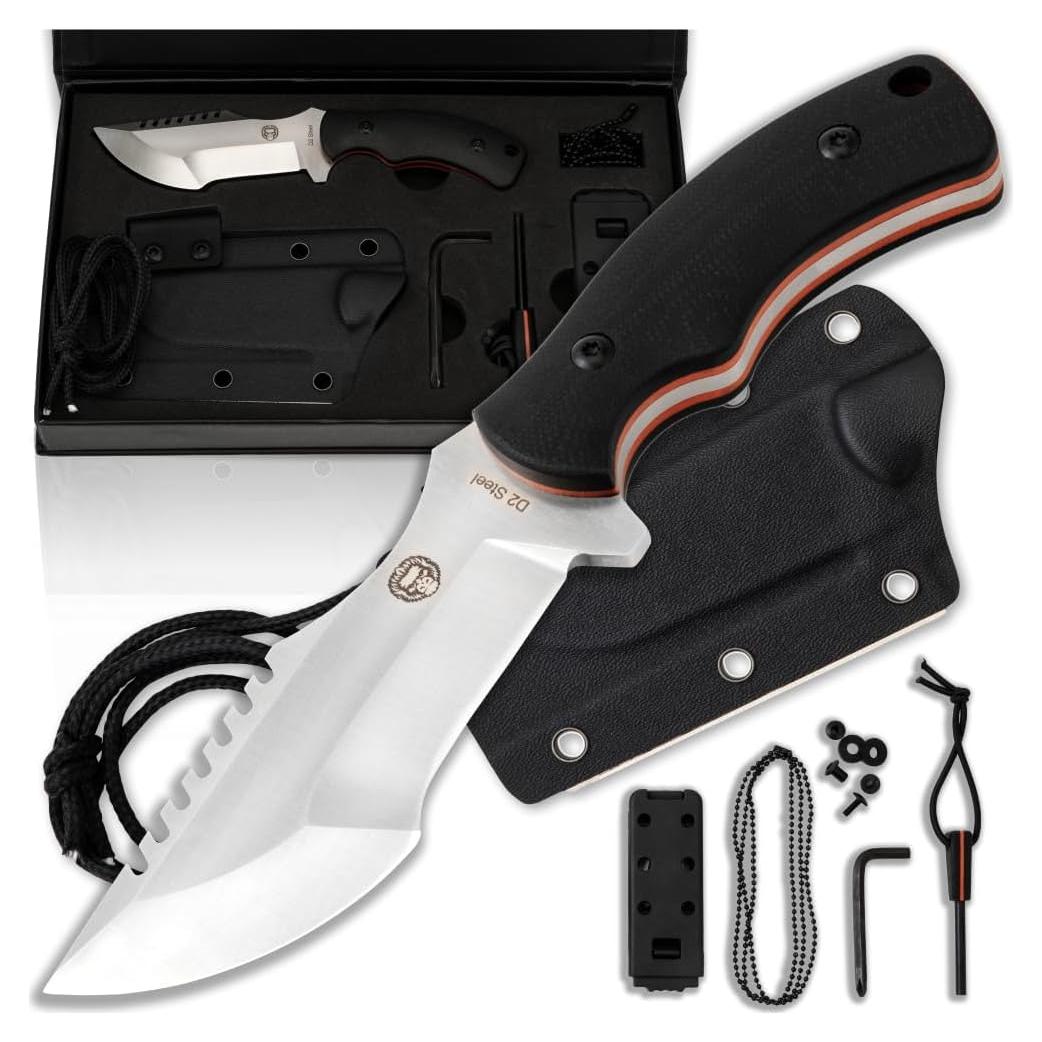 Cuchillo de Supervivencia Holtzman's Gorilla 17.27 cm Negro