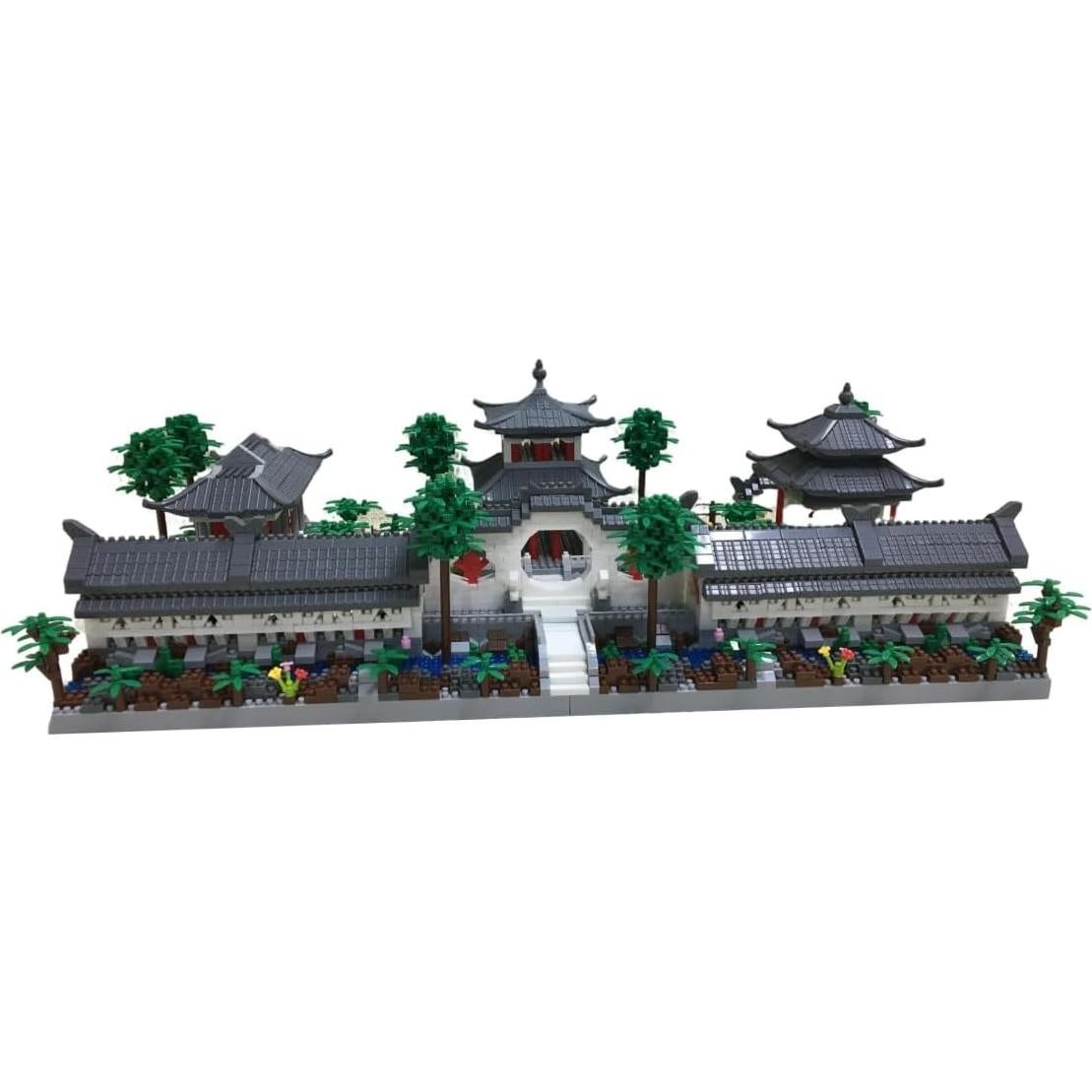 Micro Bloques Jardín Suzhou Kadablk 4222 PCS Adultos