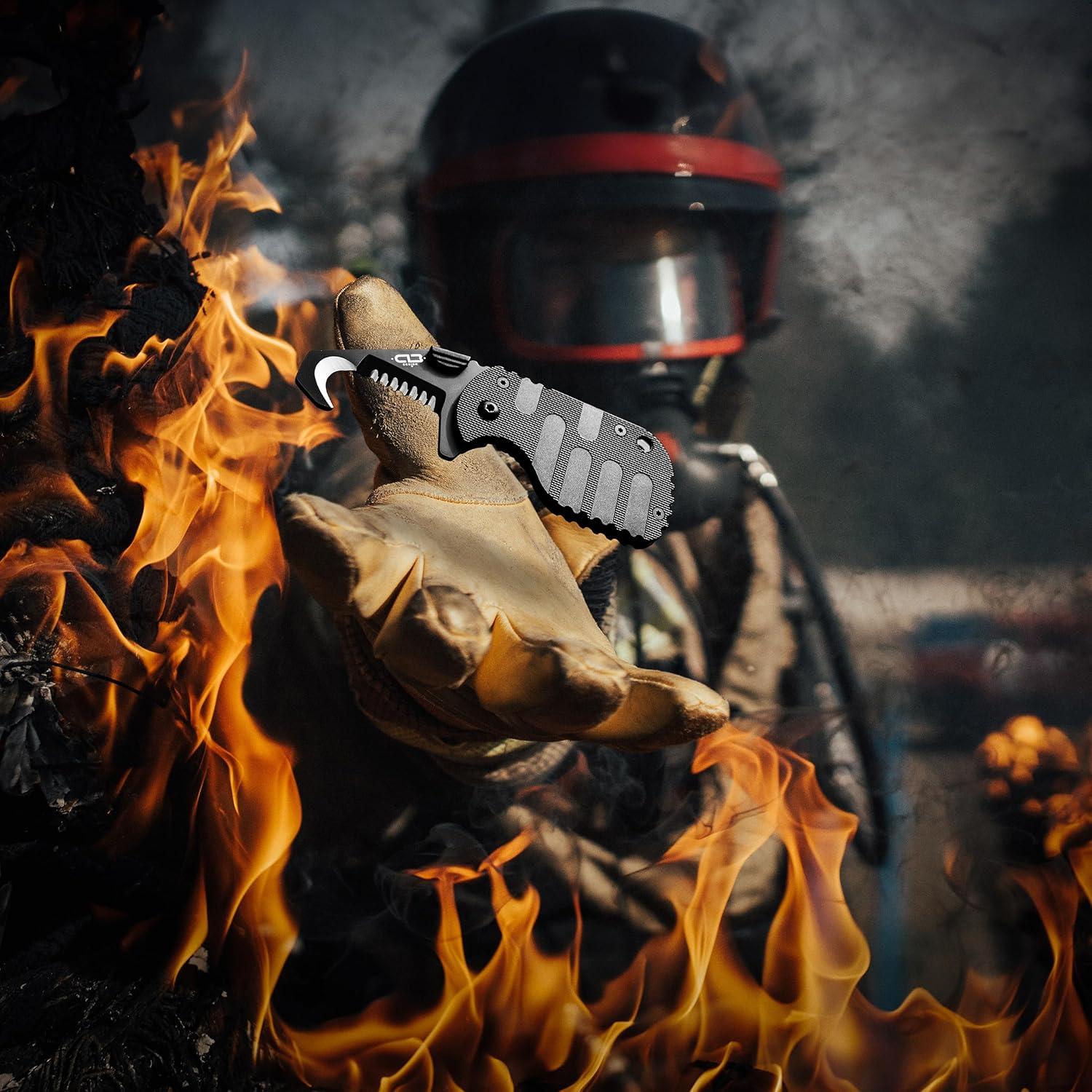 Cuchillo de Rescate Boker Plus Rescom 2.0 - Plegable EDC