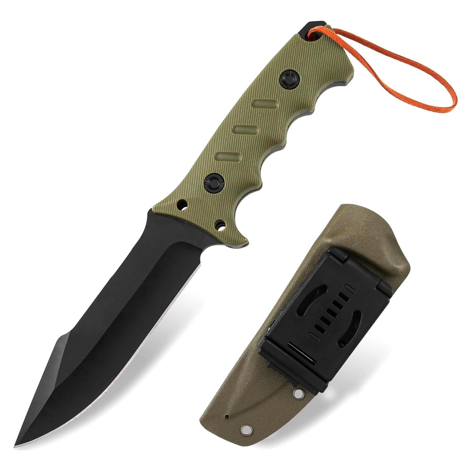 Cuchillo de Caza Jasni 28 cm Acero Inoxidable con Funda