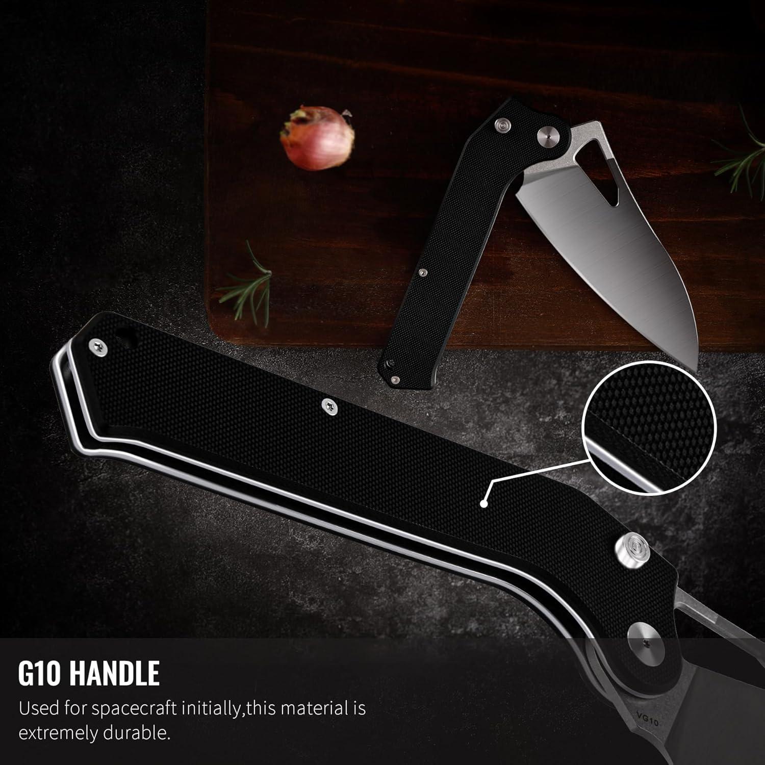 Cuchillo de Chef Plegable TACRAY 11.3 cm Acero Inoxidable