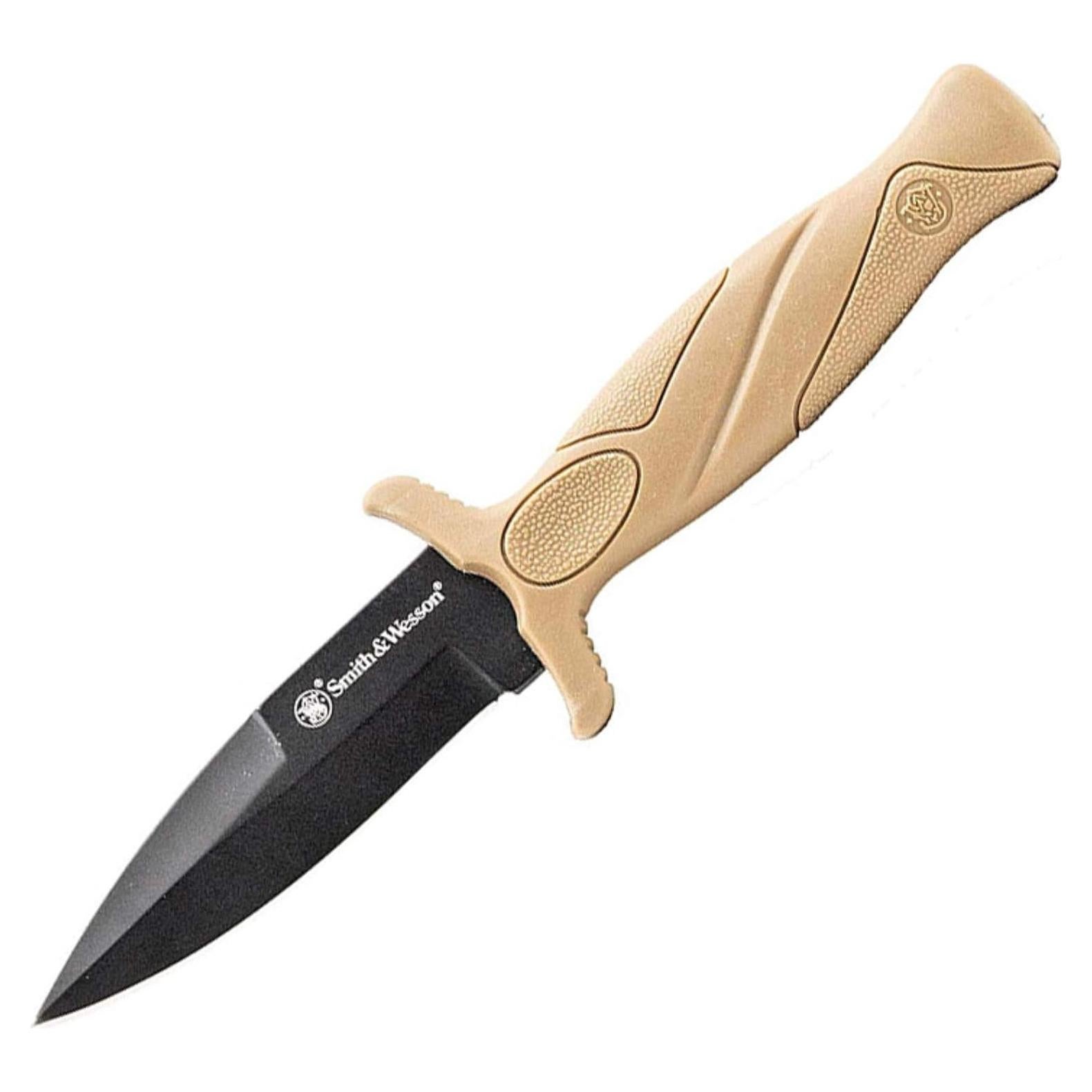 Cuchillo de Bota Smith & Wesson FDE 15.88cm Acero Inoxidable