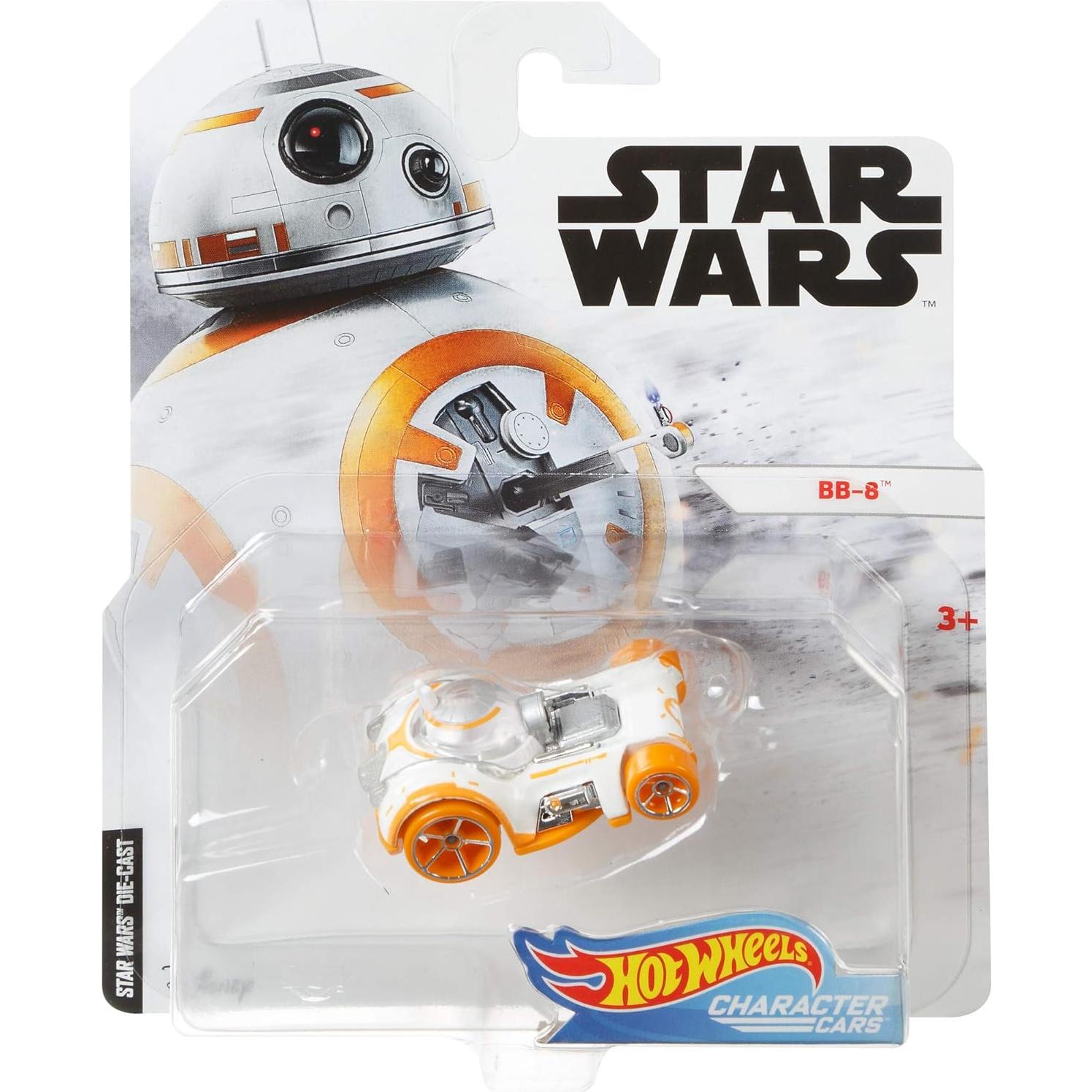 Coche Hot Wheels Star Wars BB-8 a escala 1:64