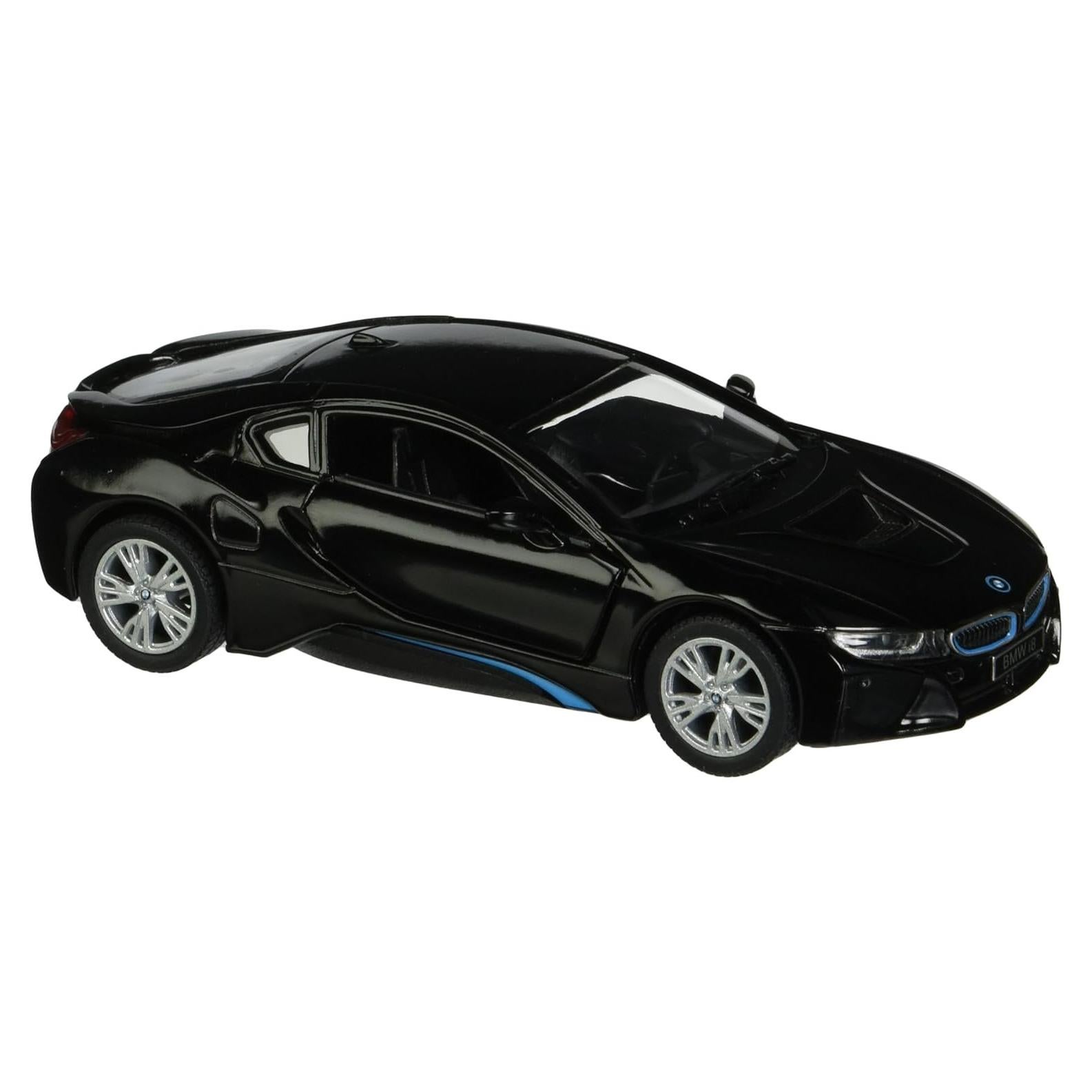 Modelo de Coche BMW i8 1:36 Kinsmart Metal Fundido 12.7 cm