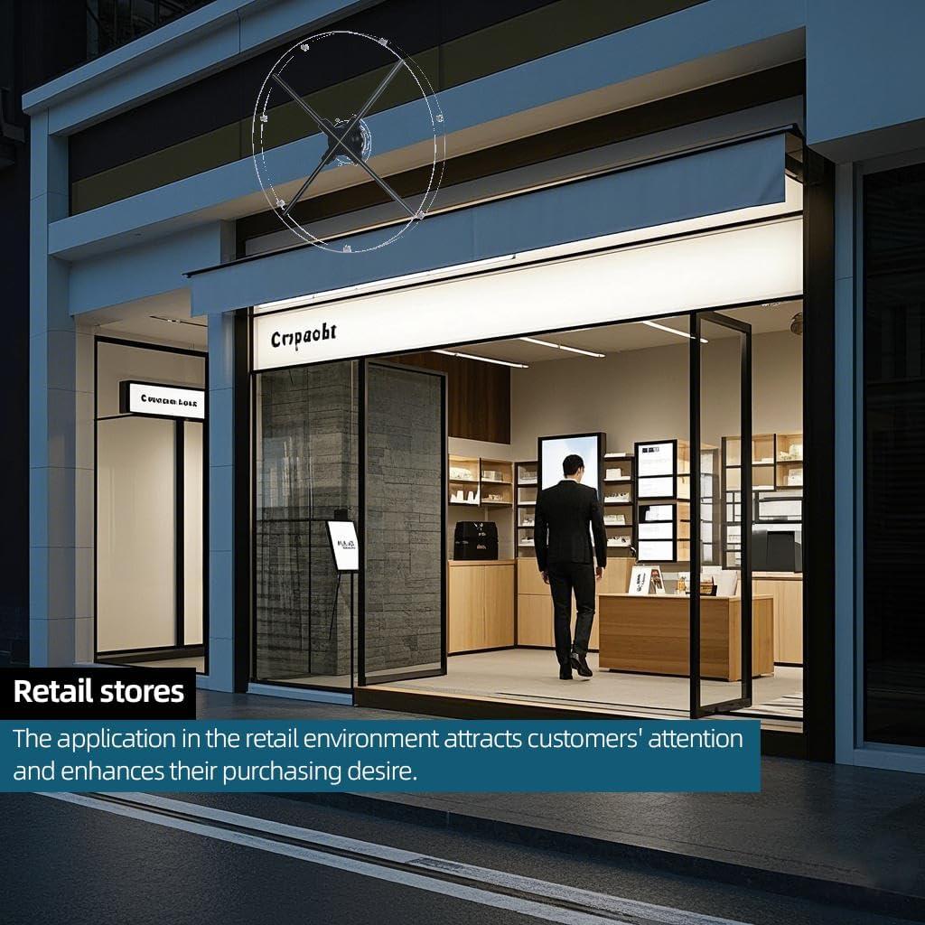 Cubierta Protectora Missyou para Ventiladores Holográficos 22-27.5"