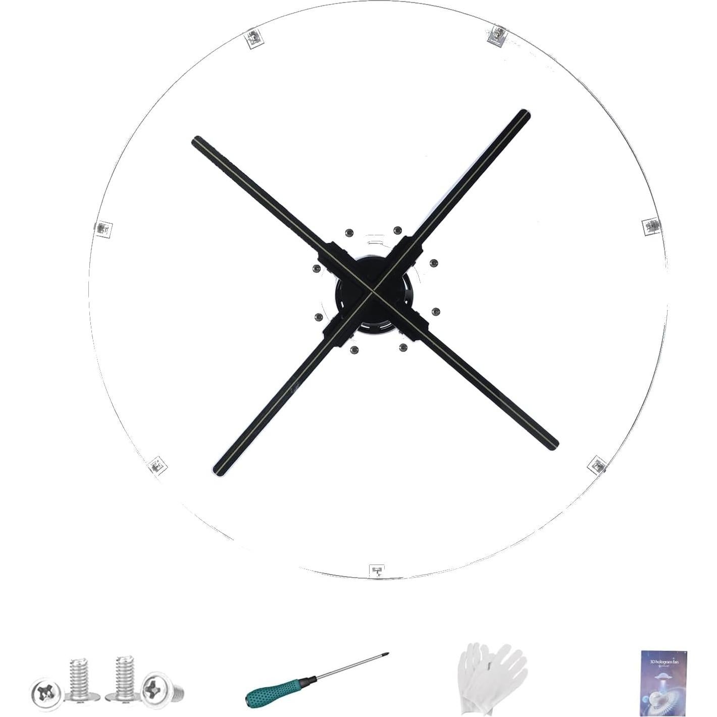 Cubierta Protectora Missyou para Ventiladores Holográficos 22-27.5"