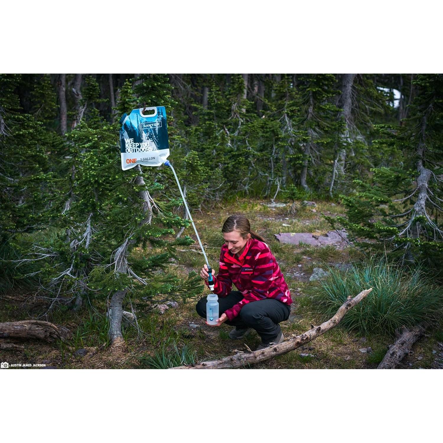 Sistema de Filtración de Agua por Gravedad Sawyer 1 Galón