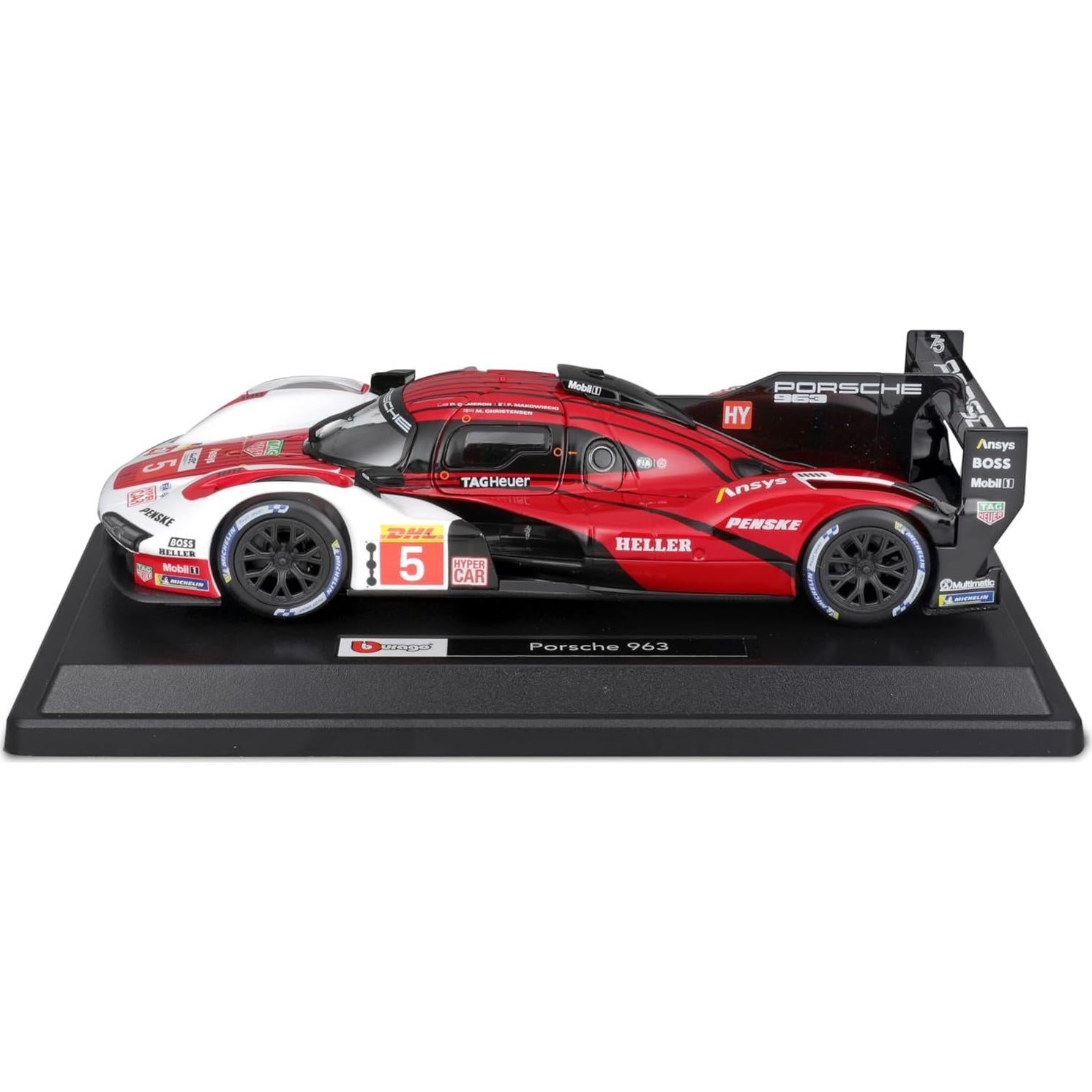 Bburago Porsche 963 Réplica Metálica Escala 1:24 2024