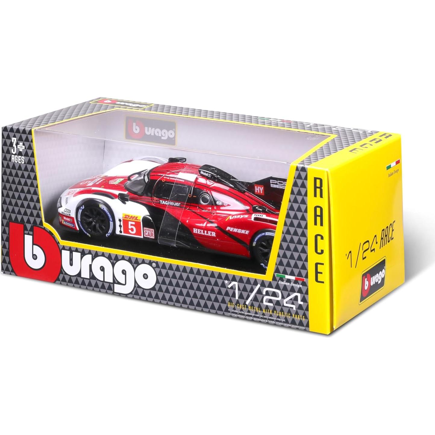 Bburago Porsche 963 Réplica Metálica Escala 1:24 2024