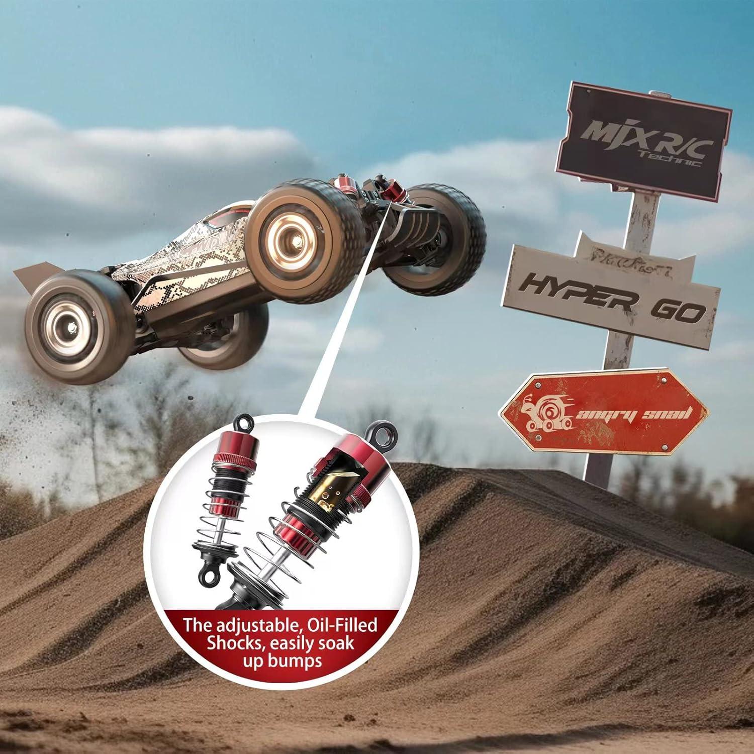 HYPER GO H16PL Buggy RC 4WD 1/16 Brushless 40 kph