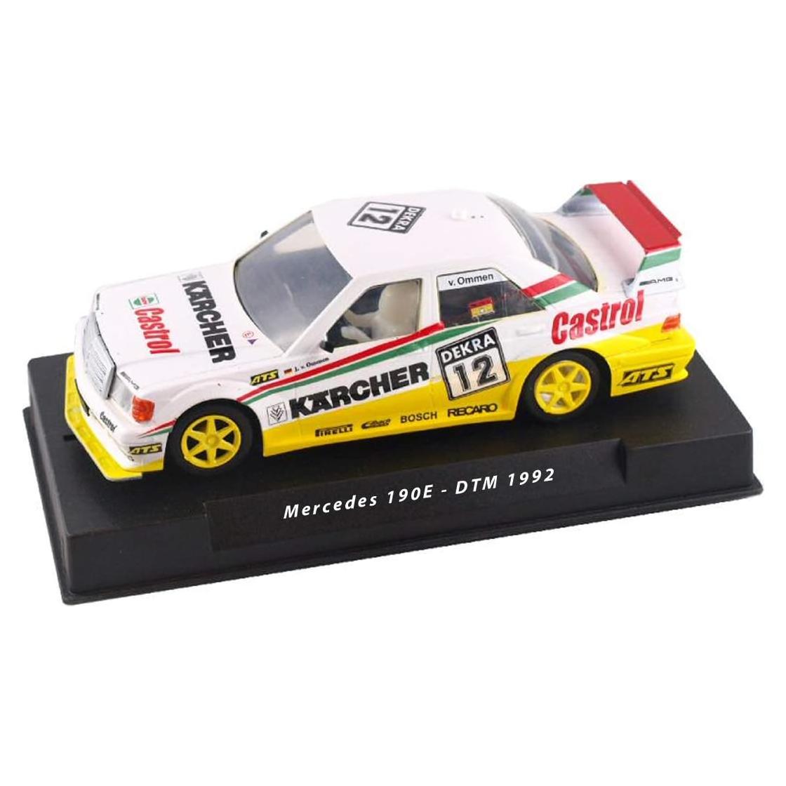 Slot It Mercedes 190E #12 DTM 1992 1/32 Escala Slot Car