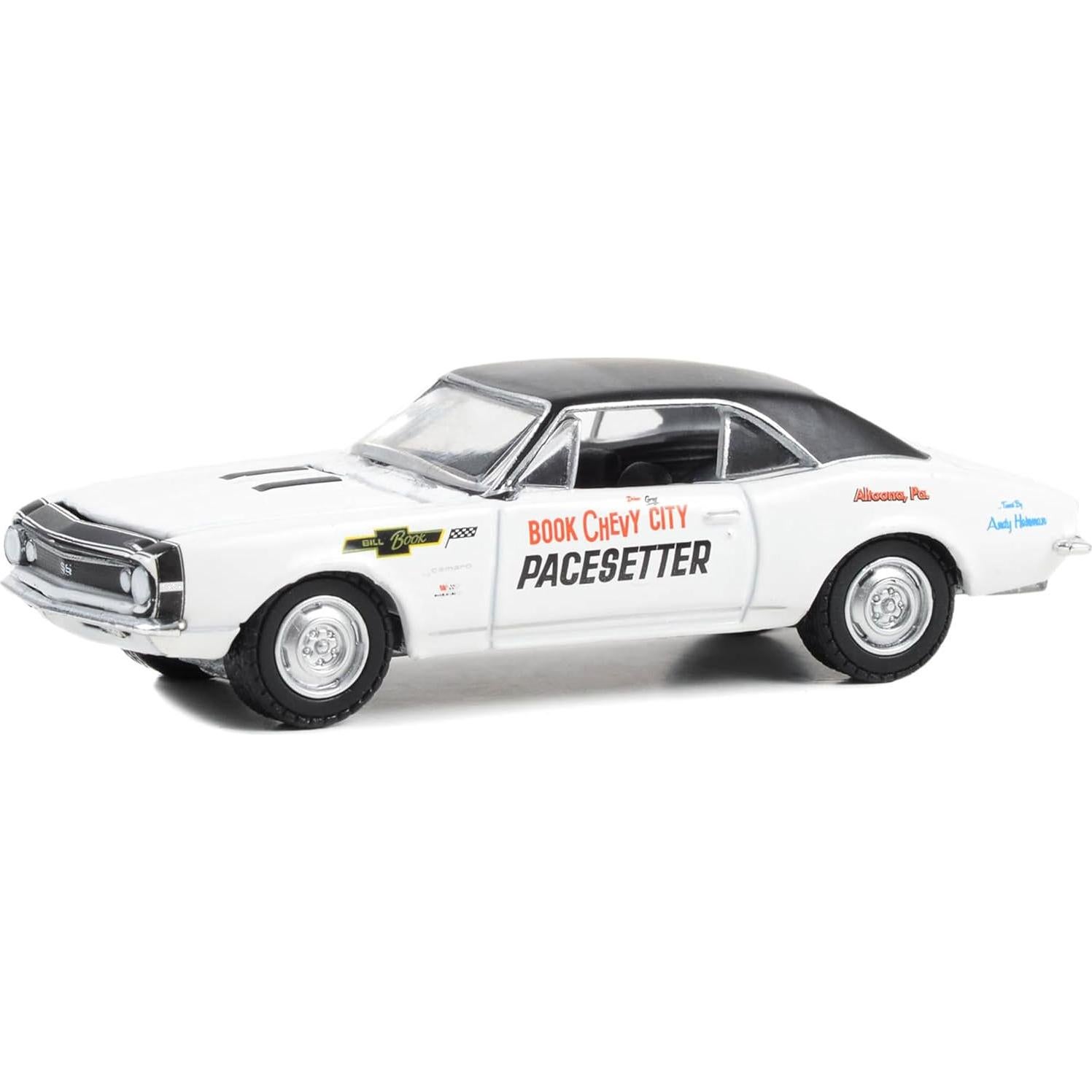 Coche Diecast 1967 Chevy Camaro SS Blanco Greenlight 1:64
