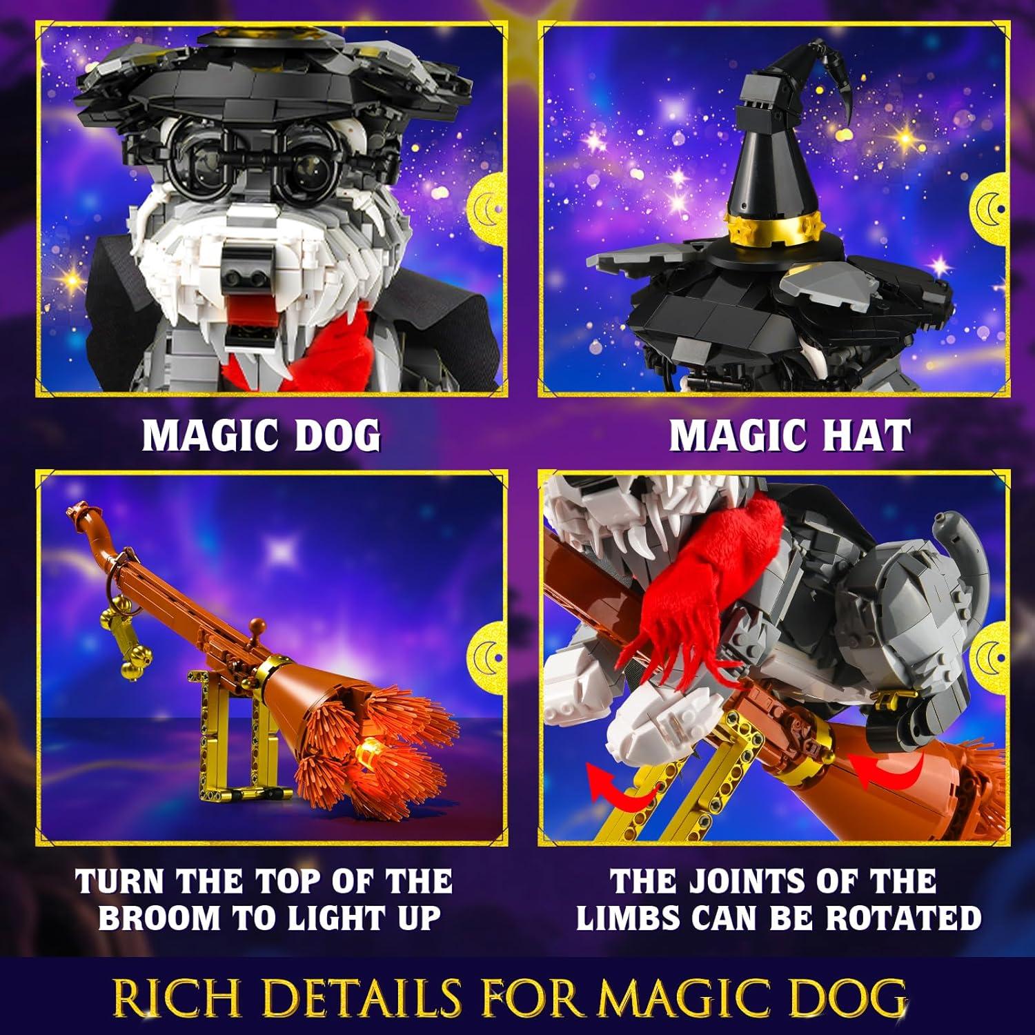 Juego de Construcción Perro Mágico SHANTOU 1298 Piezas