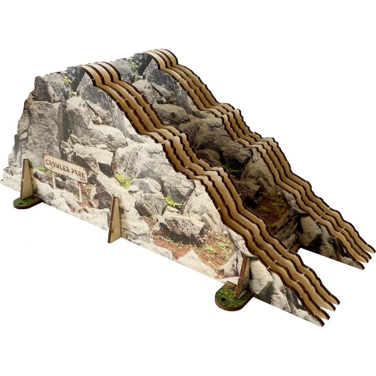 Kit de 5 Obstáculos para Circuito RC Crawler Toyswd 1/24