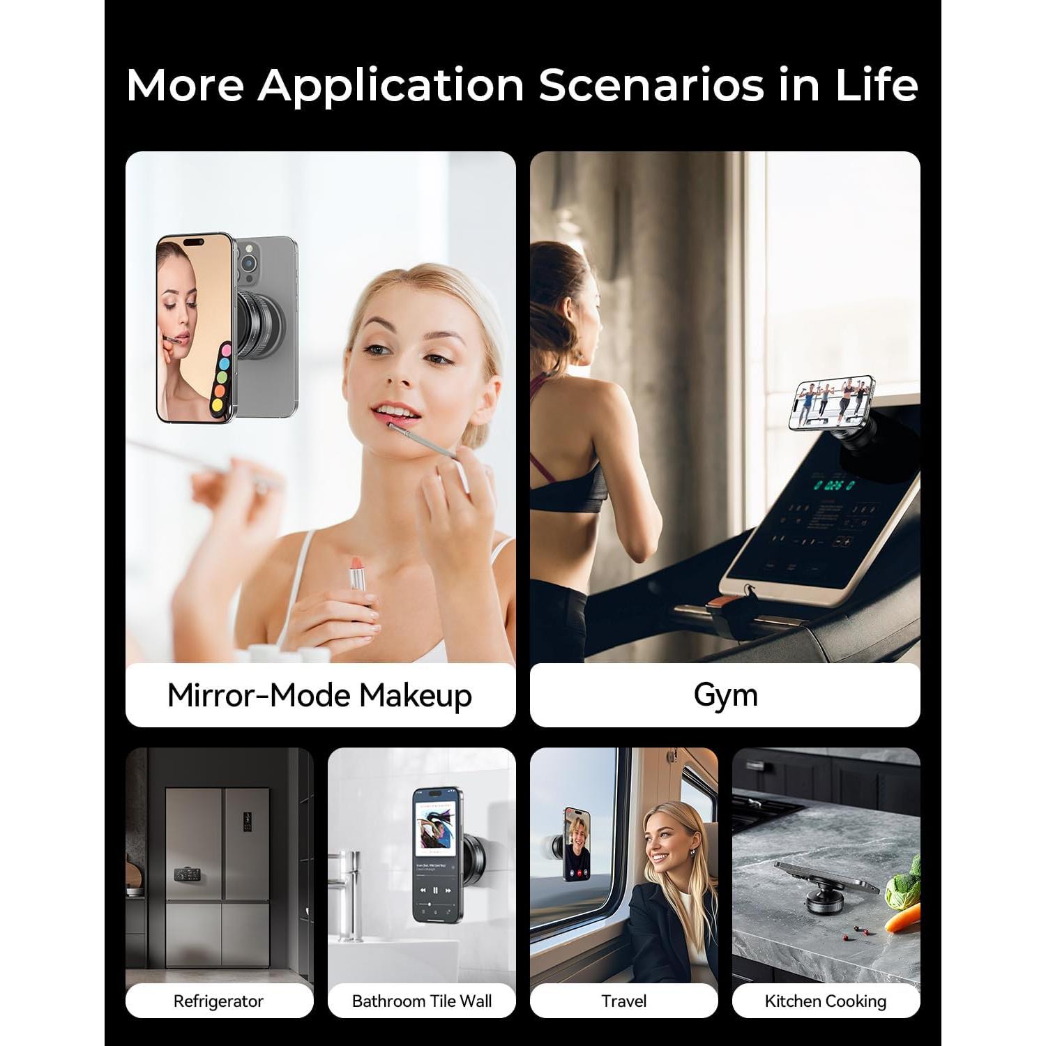 Soporte Magnético para Teléfono MRGLAS X97 Ajustable 360°