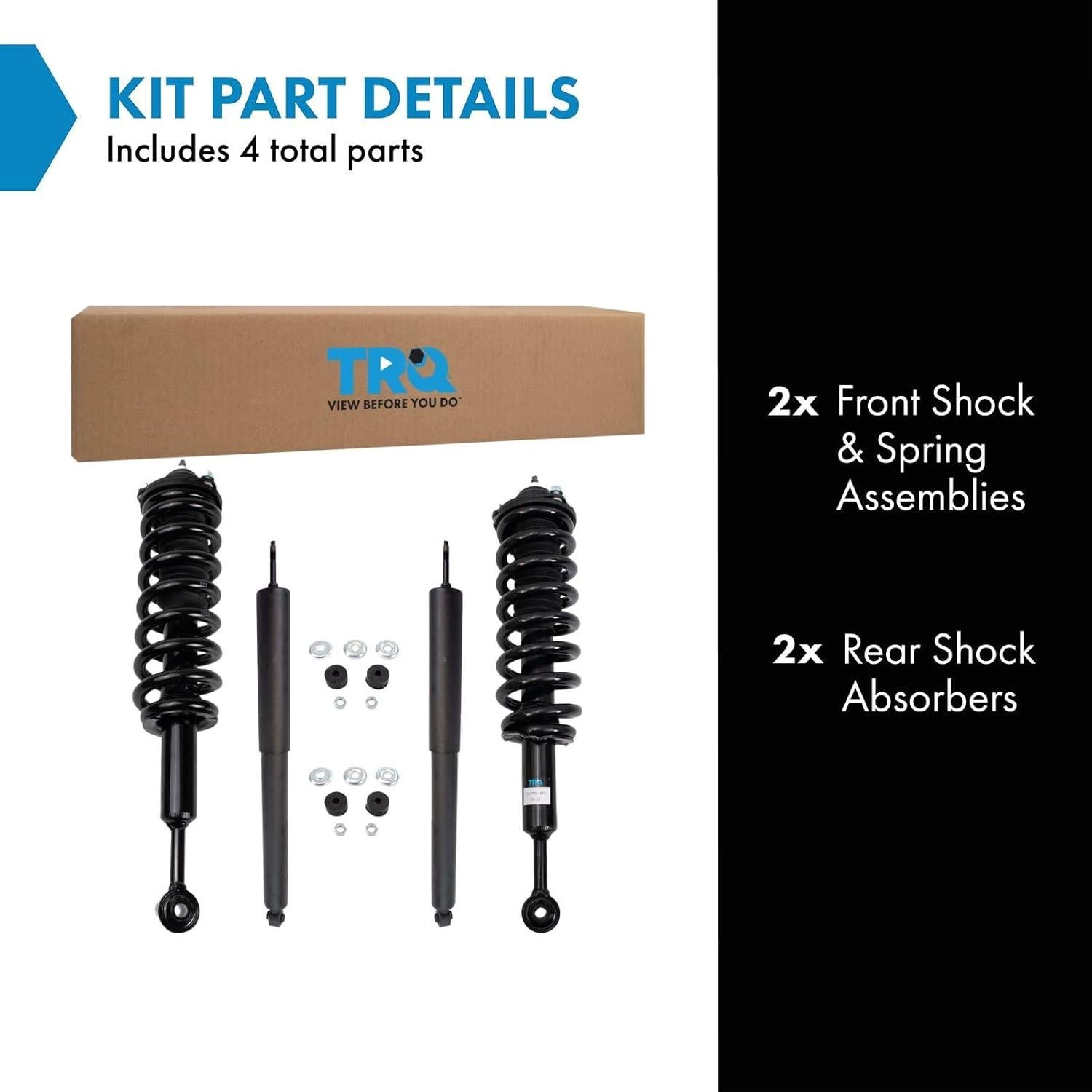 Kit de Amortiguador Completo TRQ SKA42939 para Toyota Tacoma 2016-2022