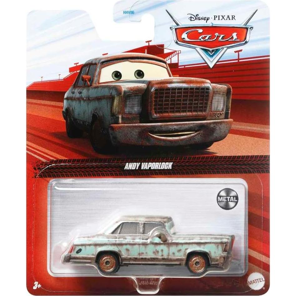 Auto de Juguete Disney Cars Mattel Andy Vaporlock 1:55