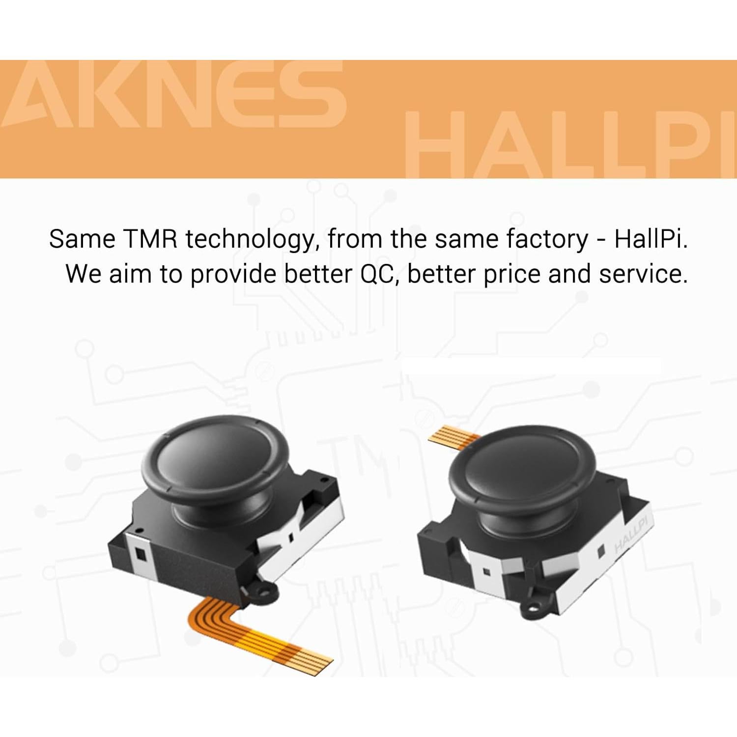 Joystick TMR AKNES para Switch/Switch Lite - Sin Deriva