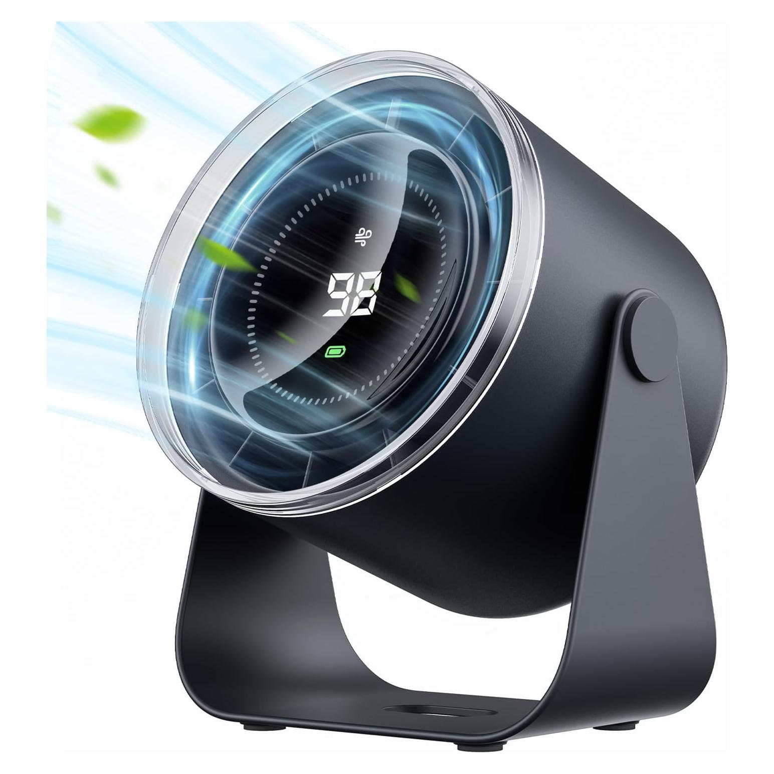 Ventilador de Escritorio WSKEN WSKENS0201 Portátil 100 Velocidades