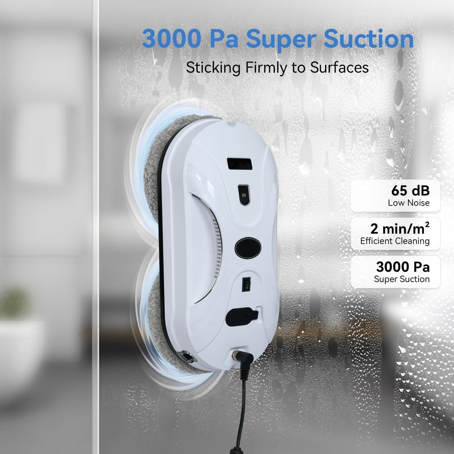 Robot Limpiador de Ventanas Anminto ANM-06-0522 3000Pa AI