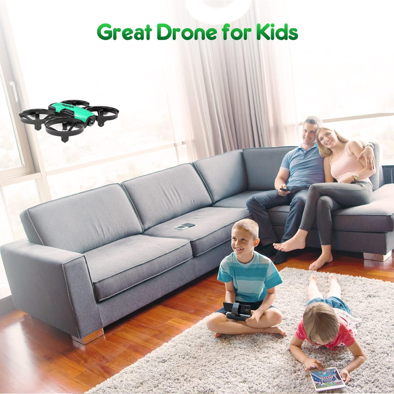 Dron Cuadricóptero Loolinn U61 con Cámara Ajustable para Niños