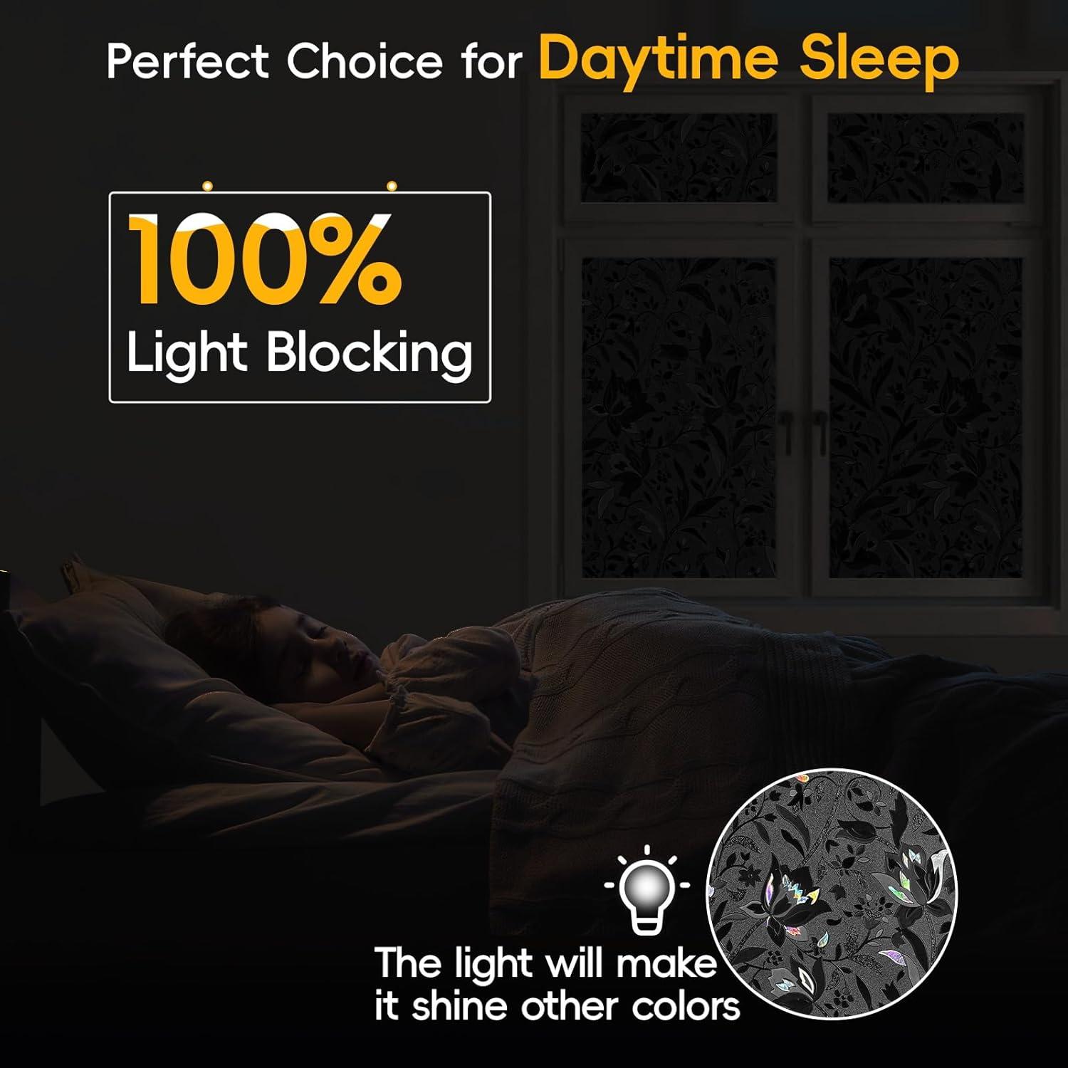 Película Blackout Dwersty 44.45x200 cm Tulipán Decorativa