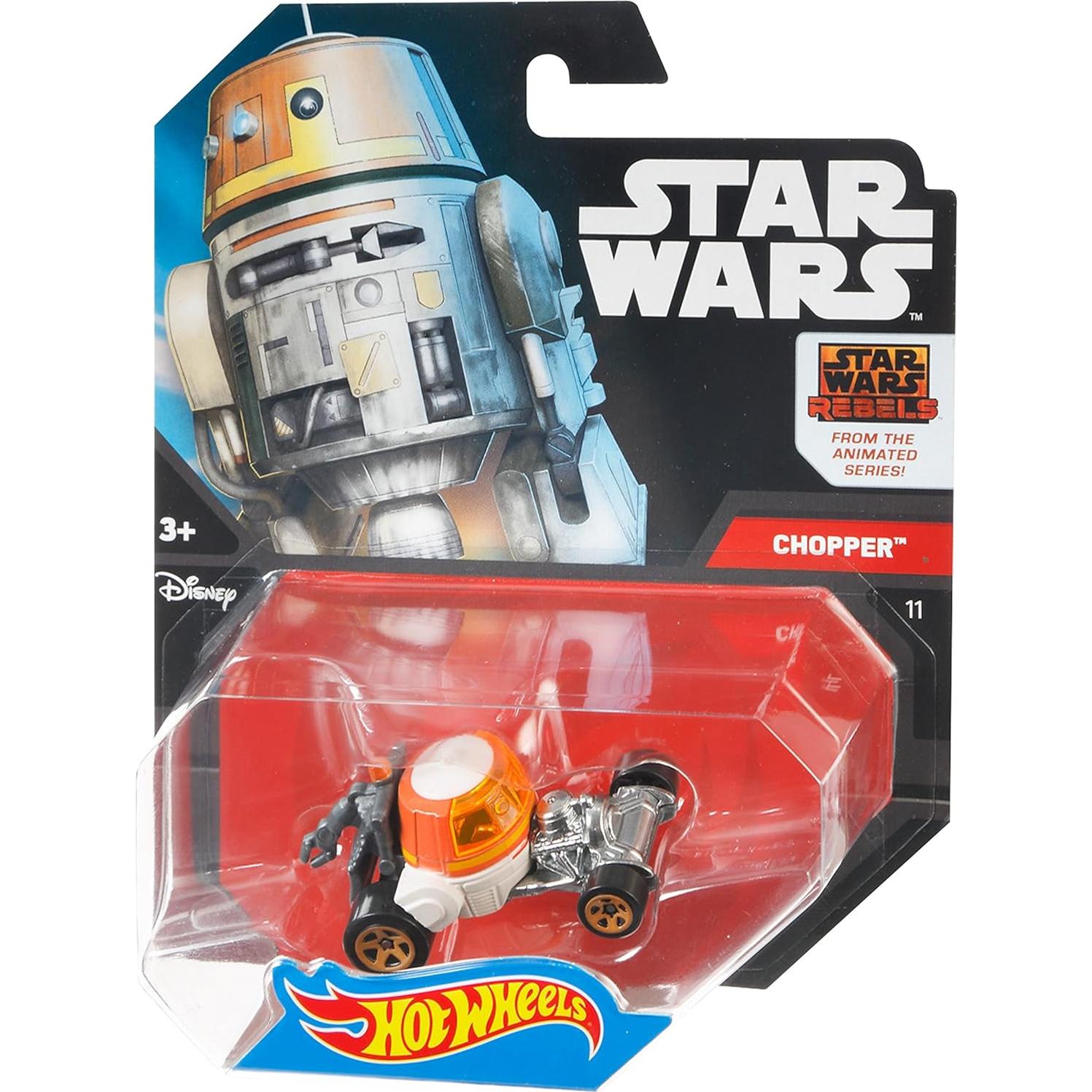 Auto de Colección Hot Wheels Star Wars Chopper 1:64