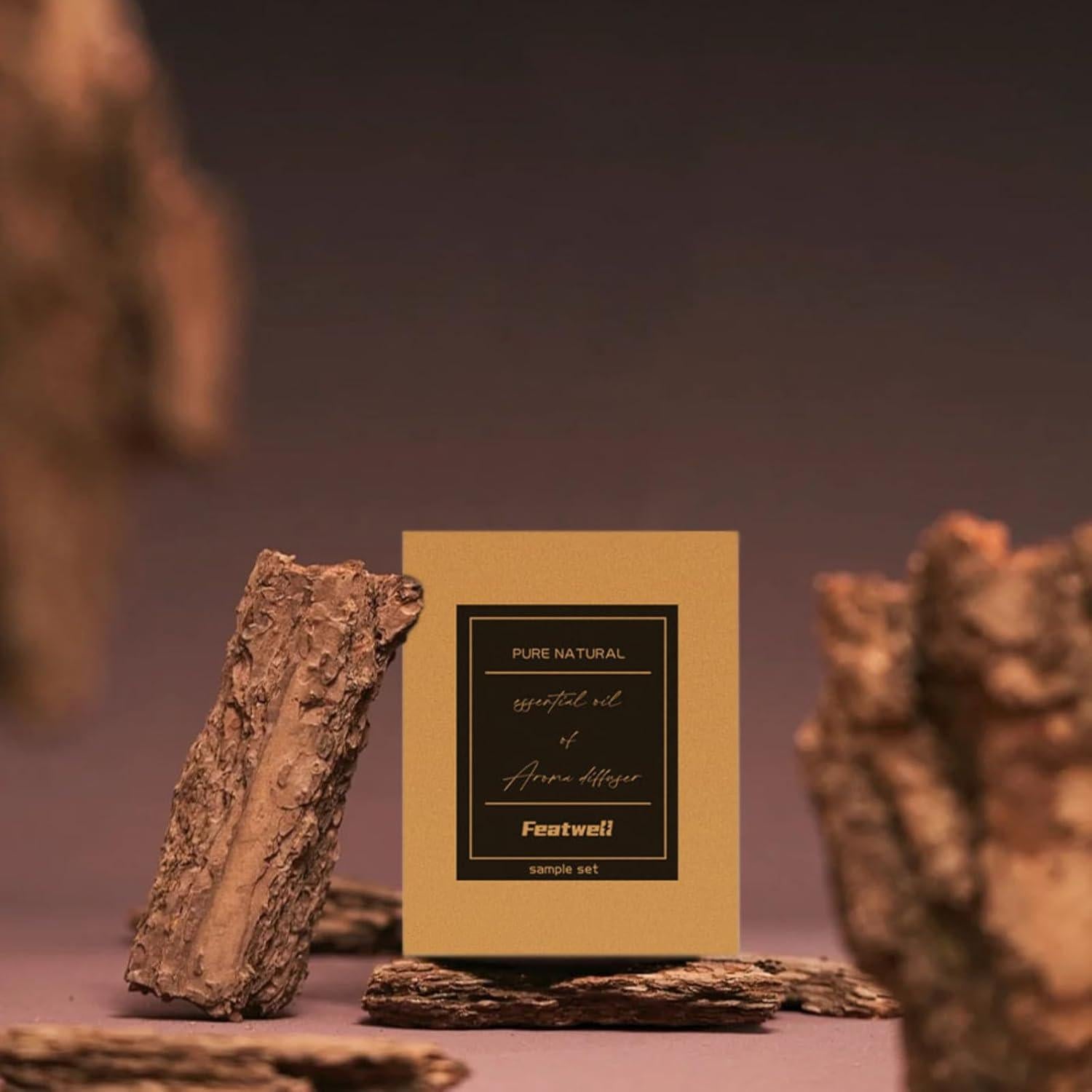 Ambientador de Auto Featwell con 6 Aceites Esenciales 10ml