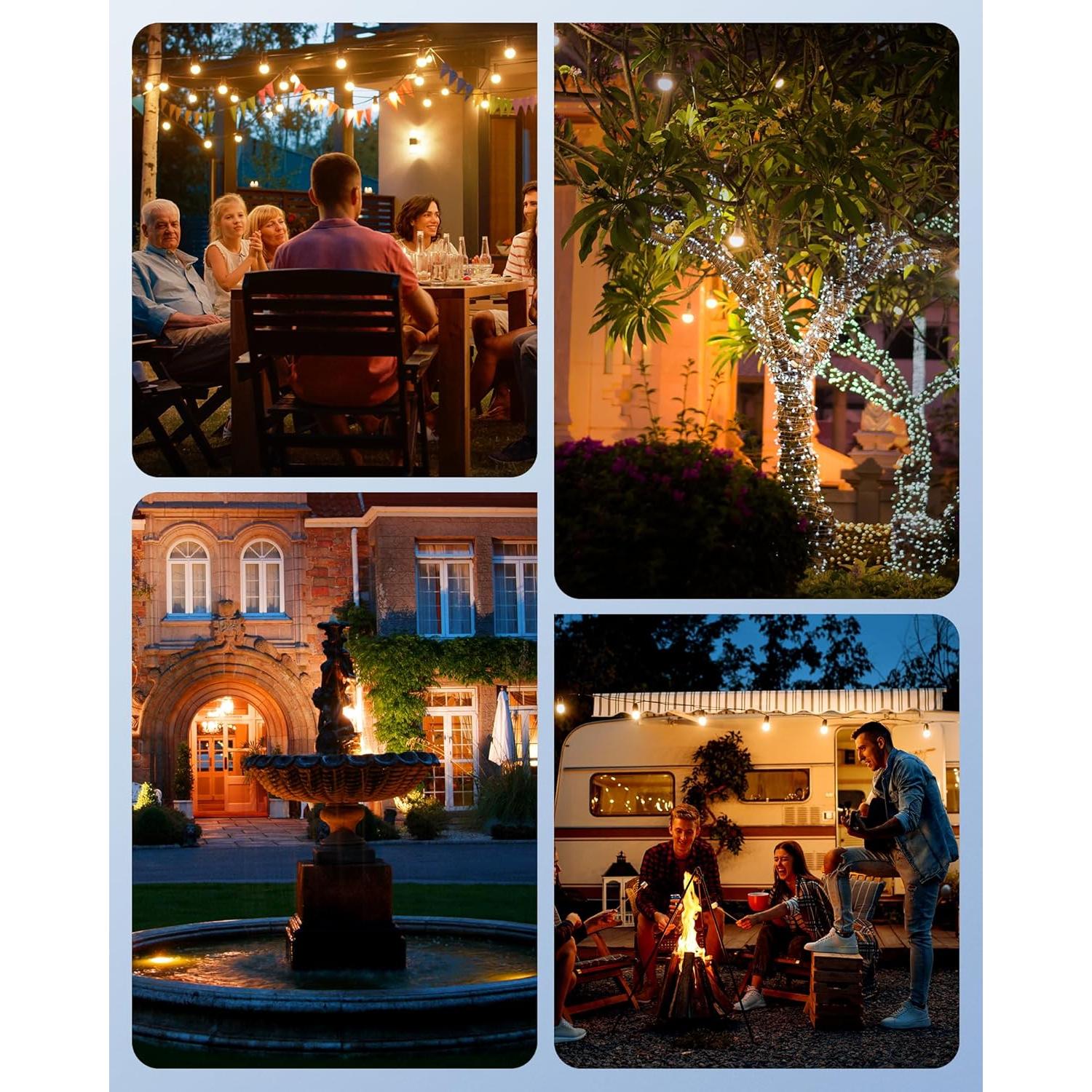 Temporizador Exterior DEWENWILS 2 Salidas Eléctricas Impermeable 15A